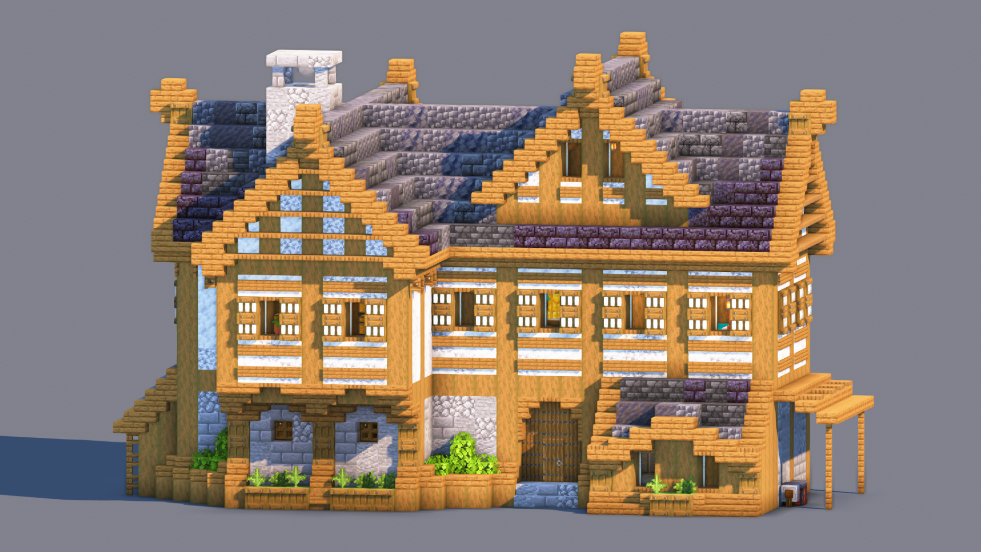 Medieval House – Fully Decorated Interior | Download — Minecraft Build by RaekonBuilds (4)