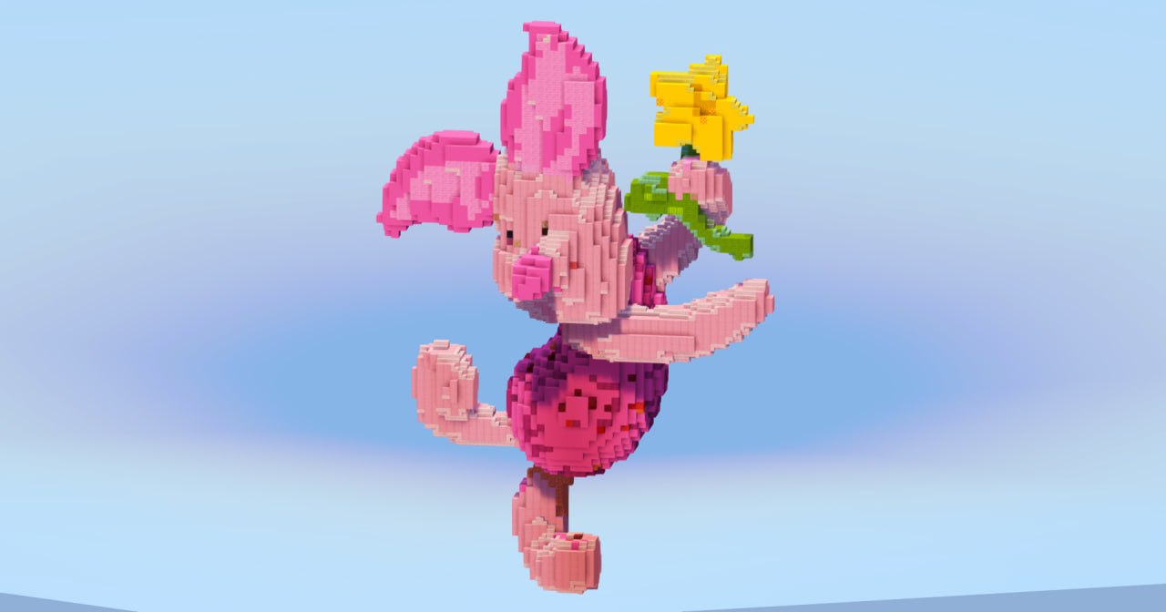 Piglet — Minecraft Build by LeonisBuilds