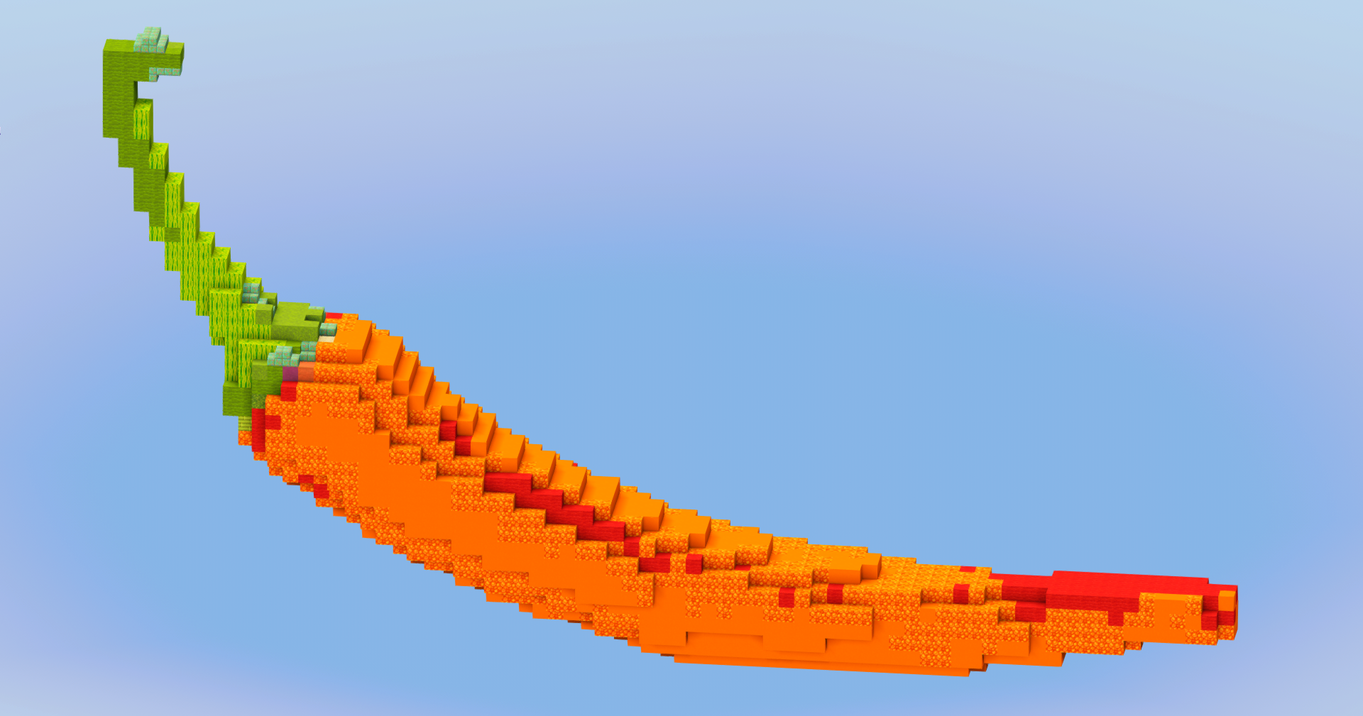 Red Chili Vegetable — Minecraft Build by LeonisBuilds (2)