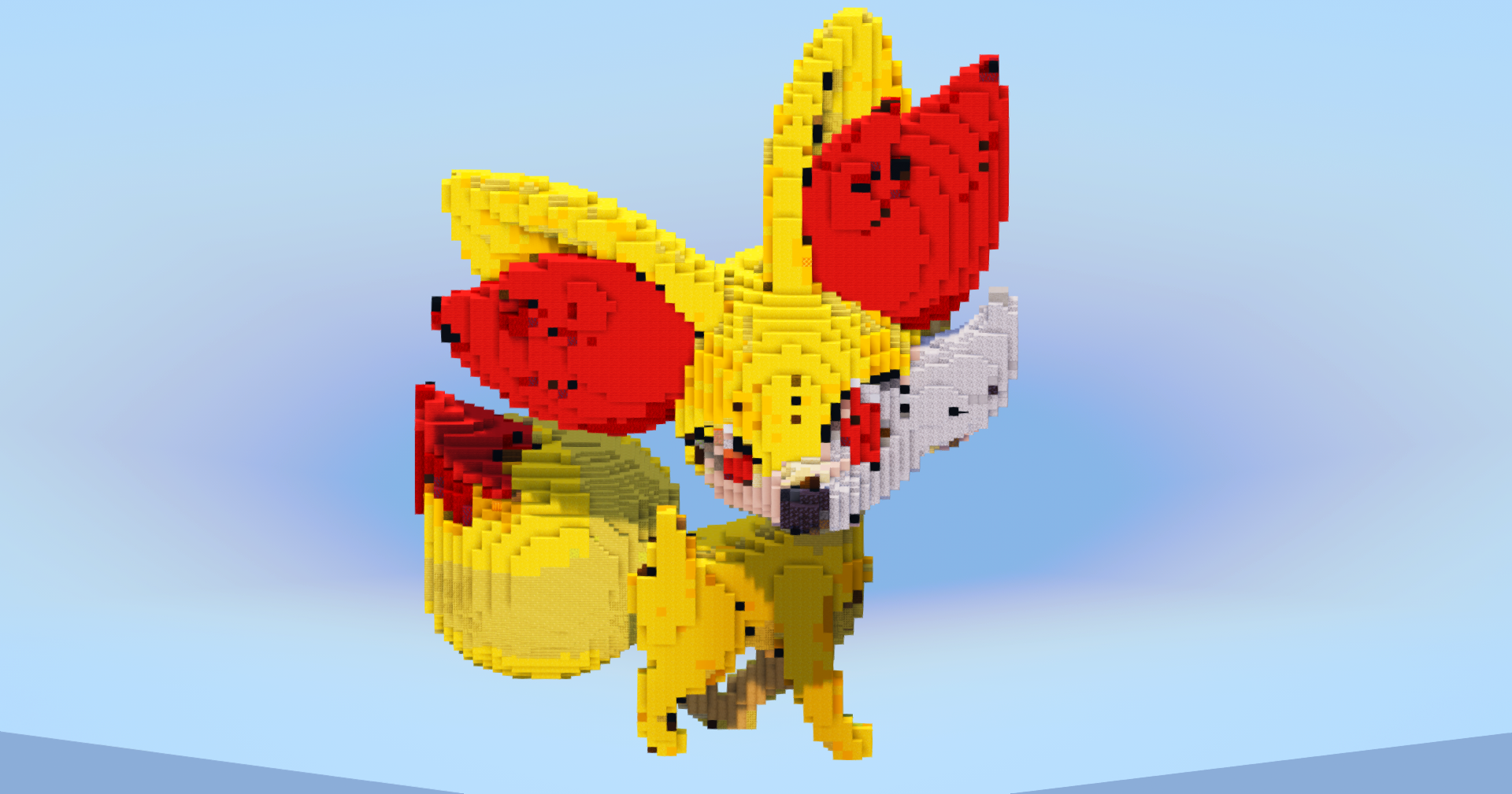 Fennekin — Minecraft Build by LeonisBuilds