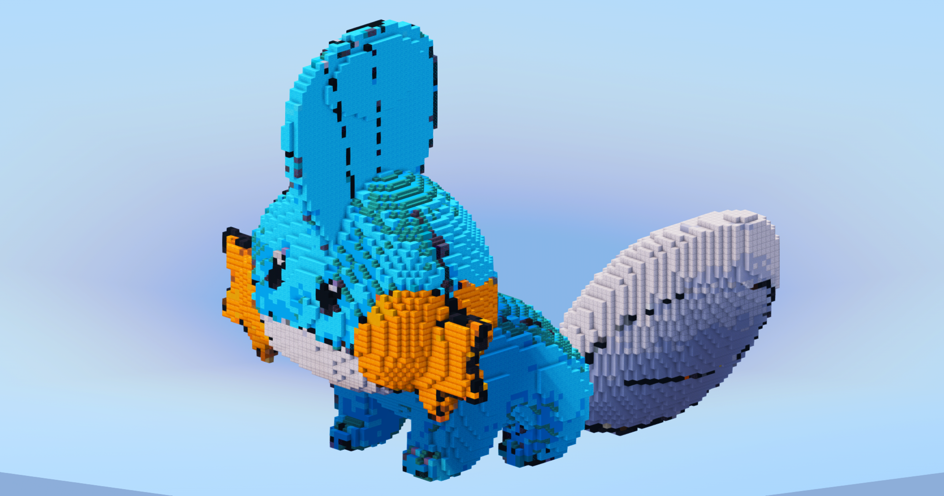 Mudkip — Minecraft Build by LeonisBuilds (2)