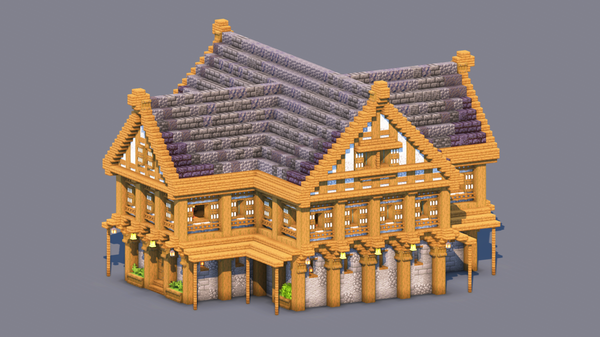 Medieval House – Fully Decorated Interior | Download — Minecraft Build by RaekonBuilds
