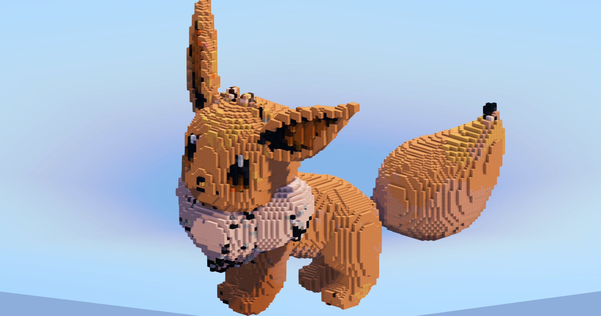 Eevee — Minecraft Build by LeonisBuilds