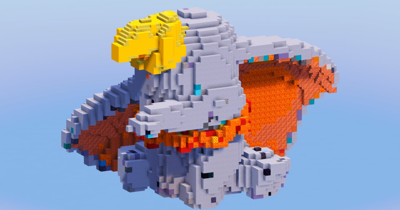 Dumbo from Disney Dumbo — Minecraft Build by LeonisBuilds (2)