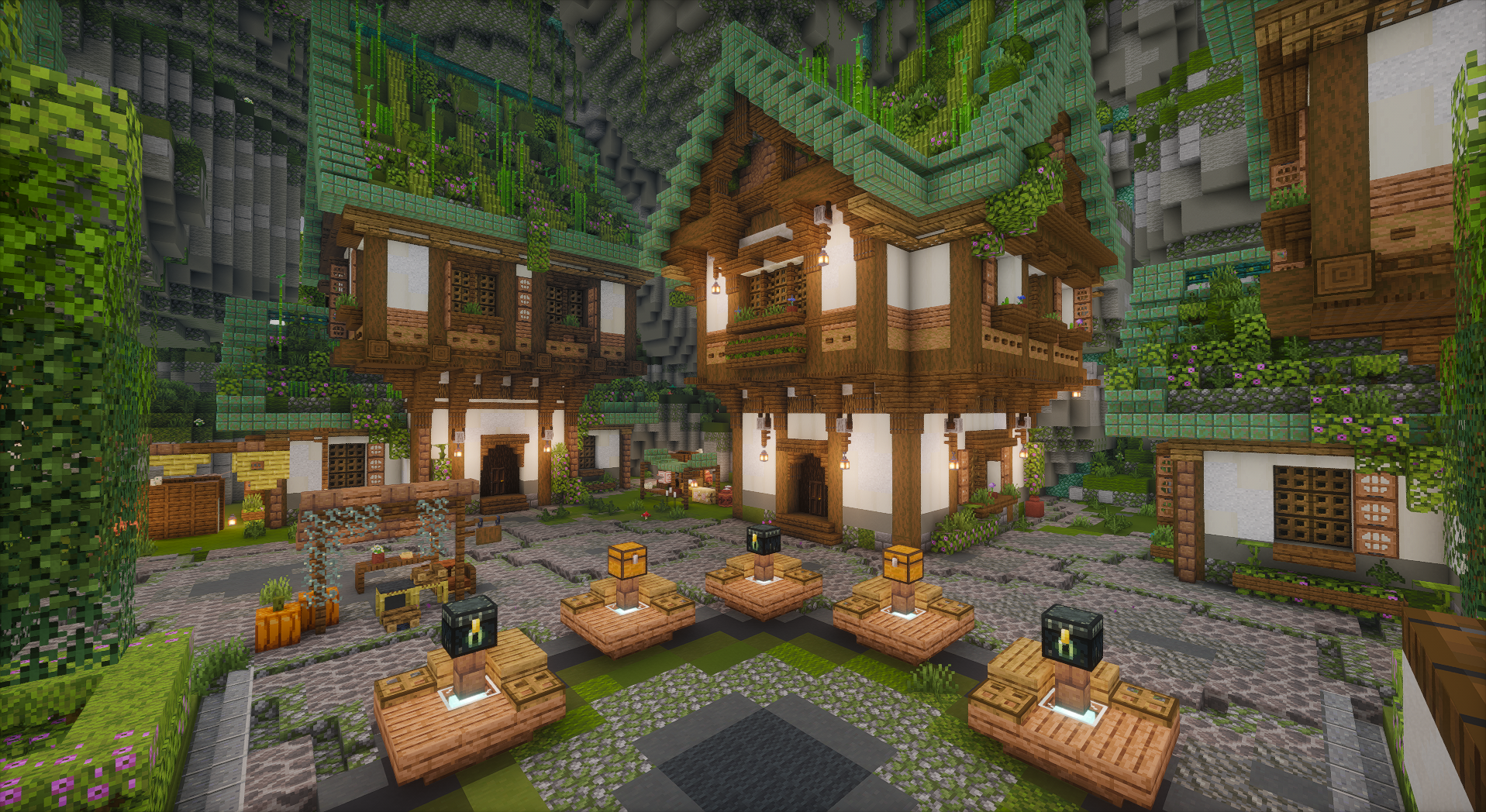 Evergrove Spawn — Minecraft Build by OrioniX (3)