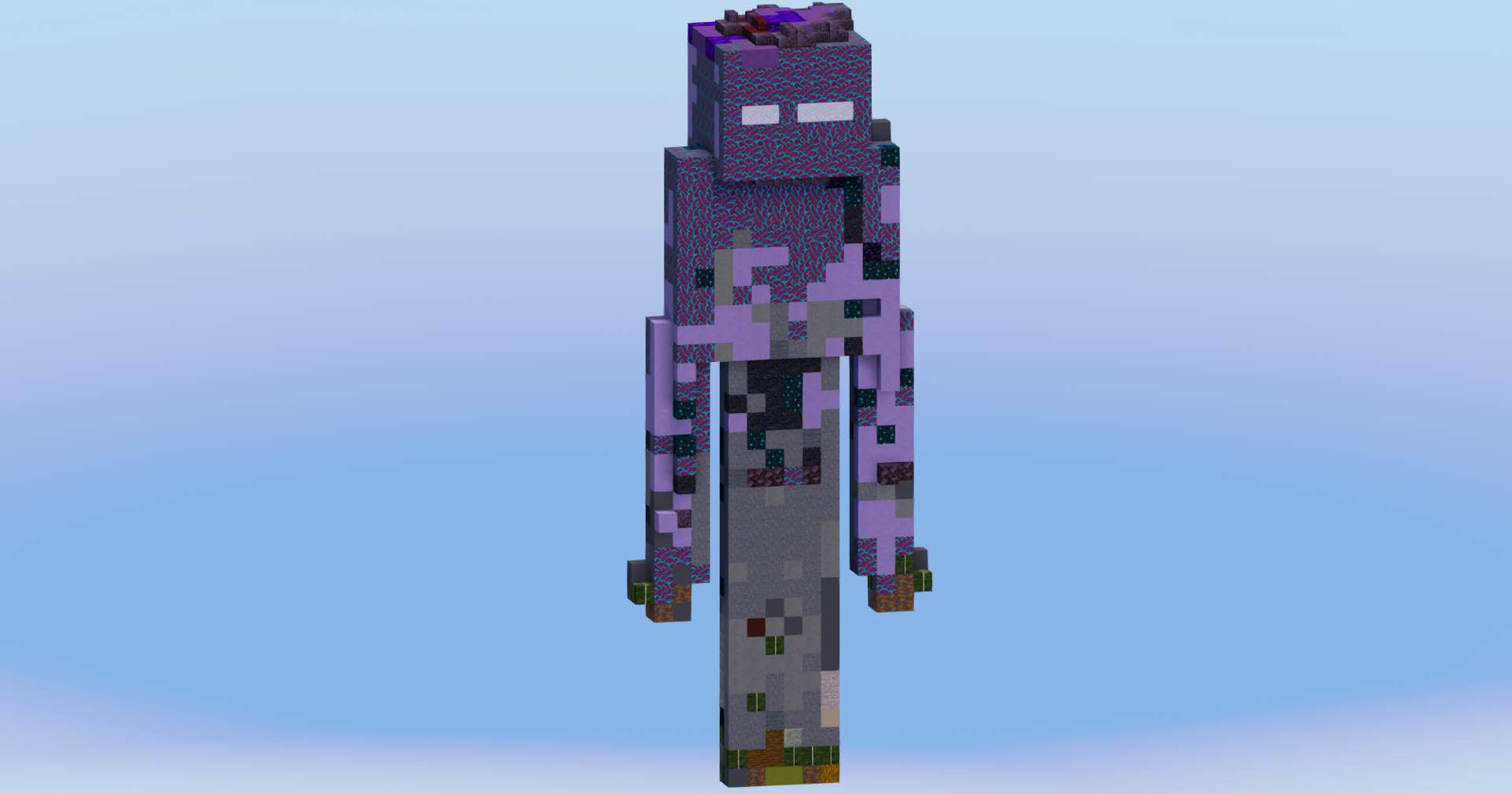 Enderman from Minecraft — Minecraft Build by LeonisBuilds (2)