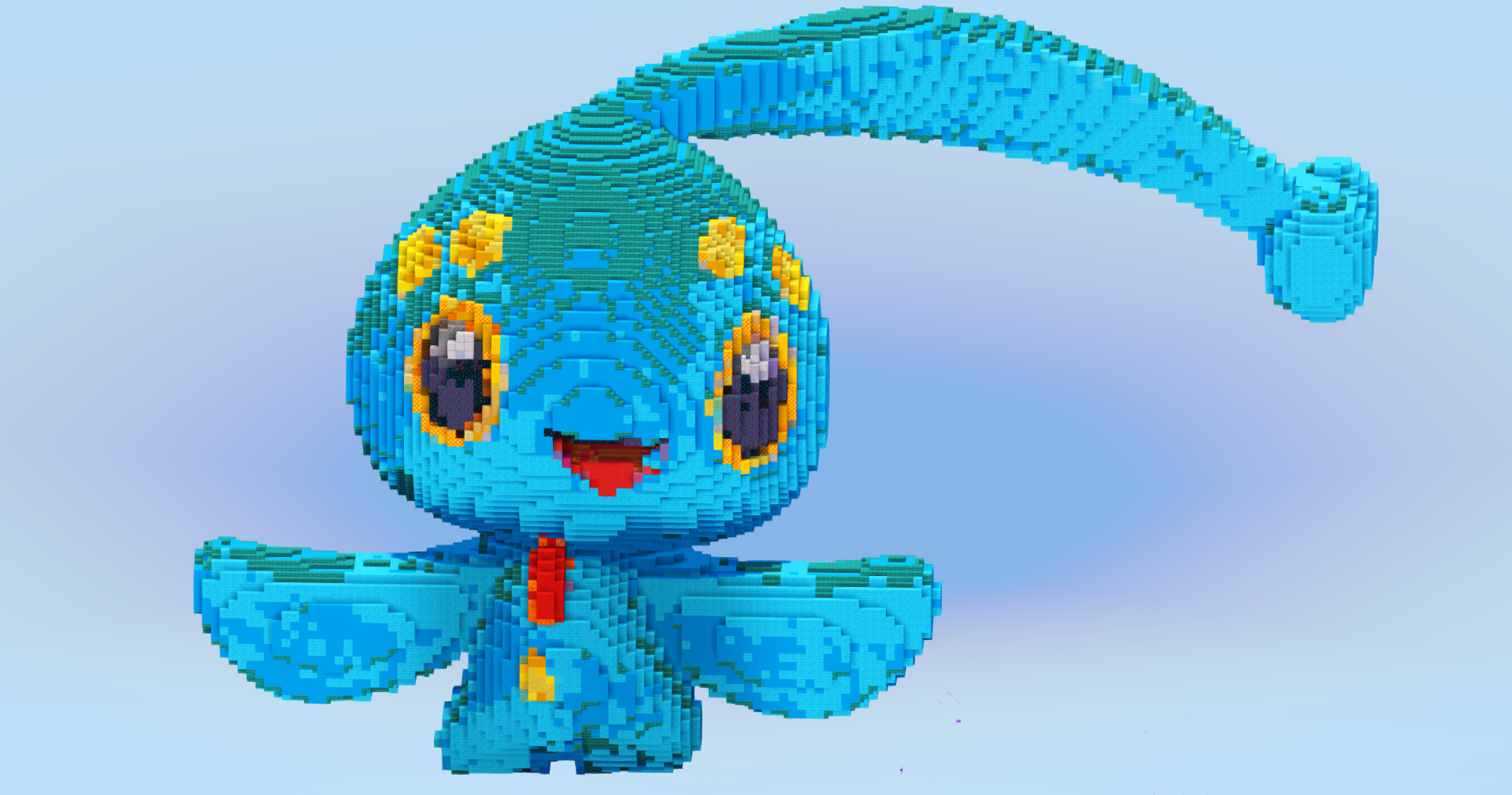 Manaphy — Minecraft Build by LeonisBuilds