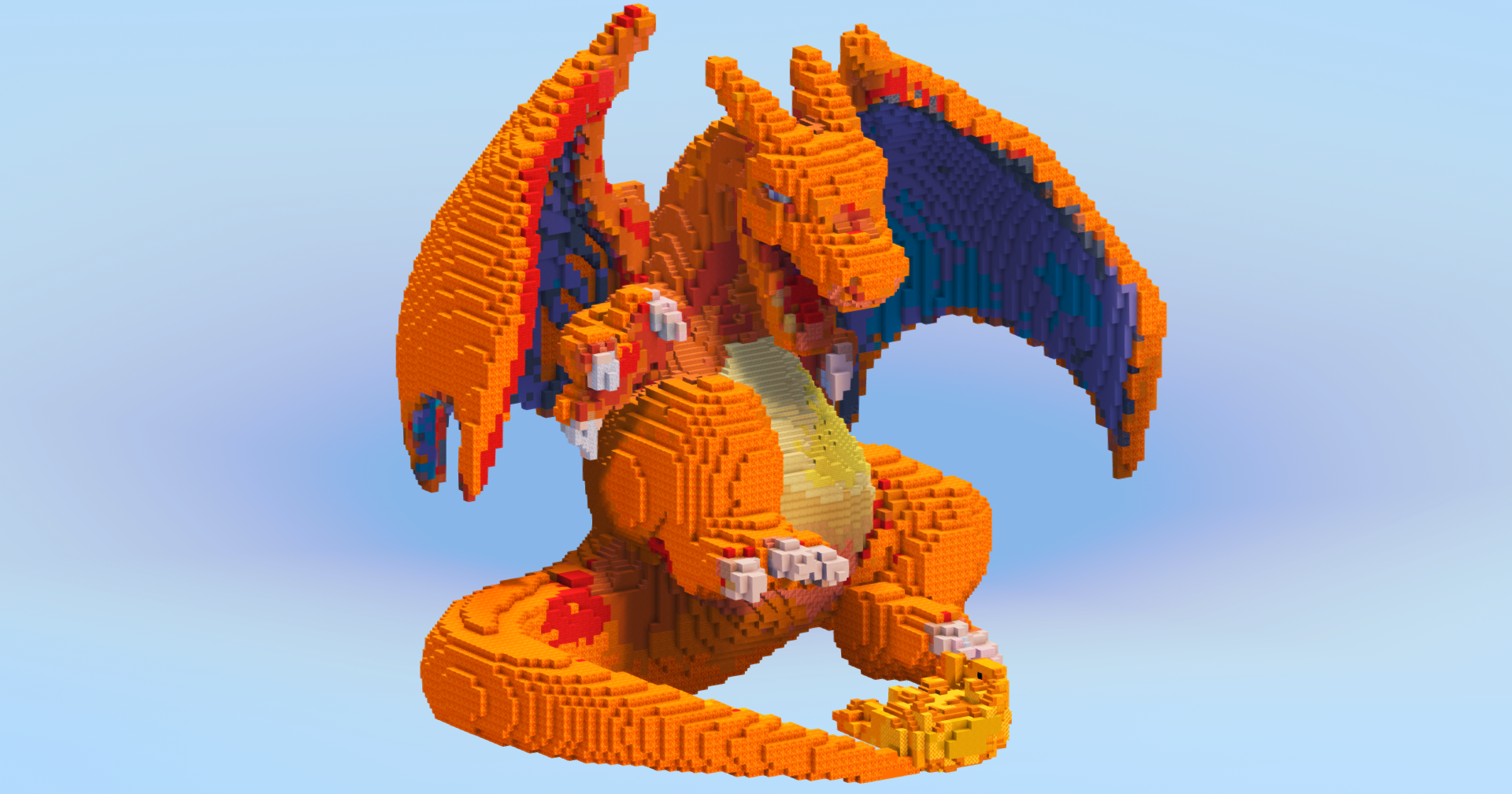 Charizard — Minecraft Build by LeonisBuilds