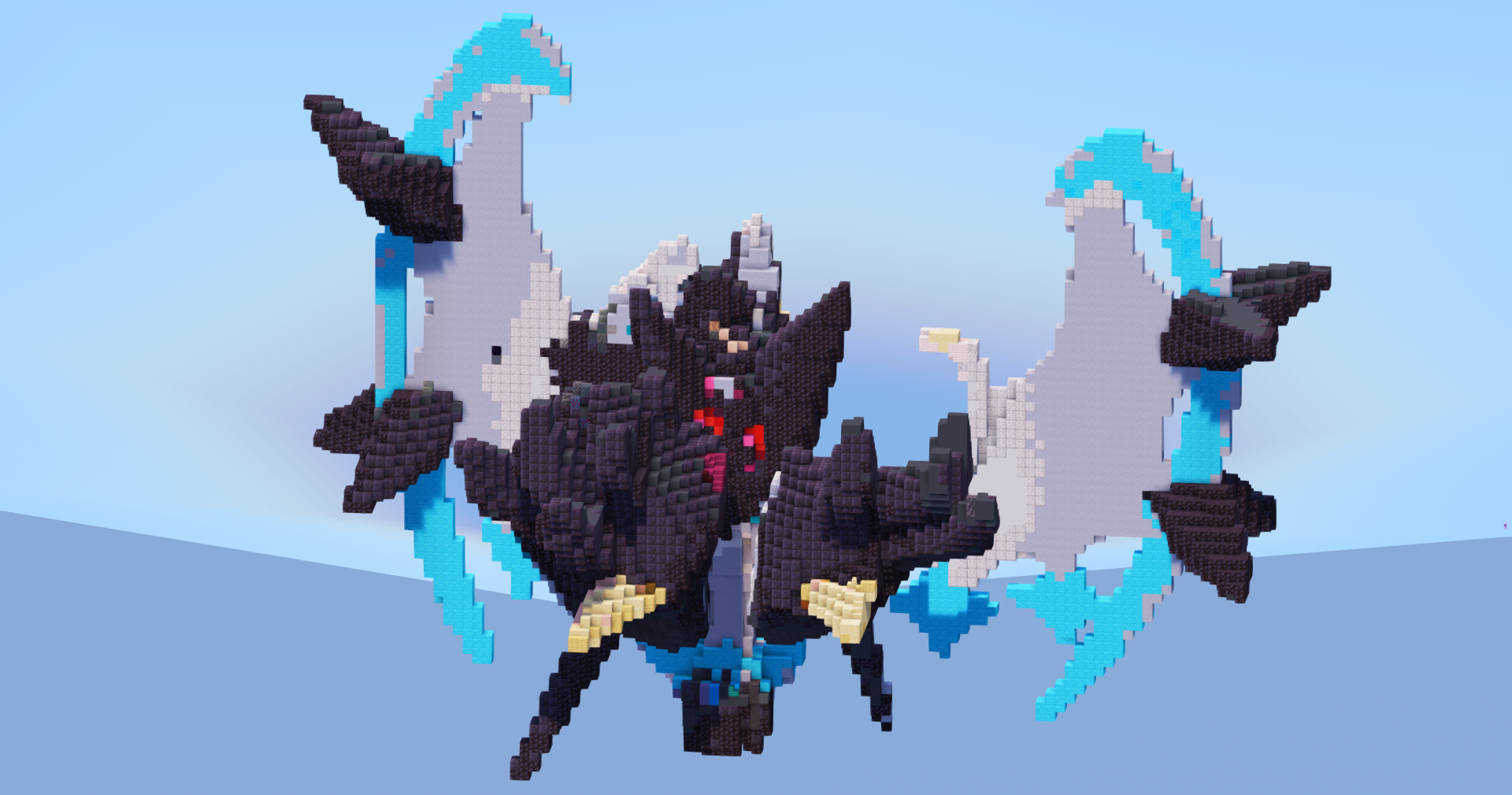 Necrozma Dawn Wings — Minecraft Build by LeonisBuilds
