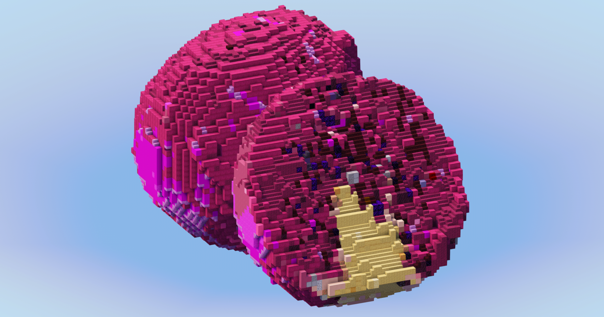 Purple Cabbage Vegetable — Minecraft Build by LeonisBuilds