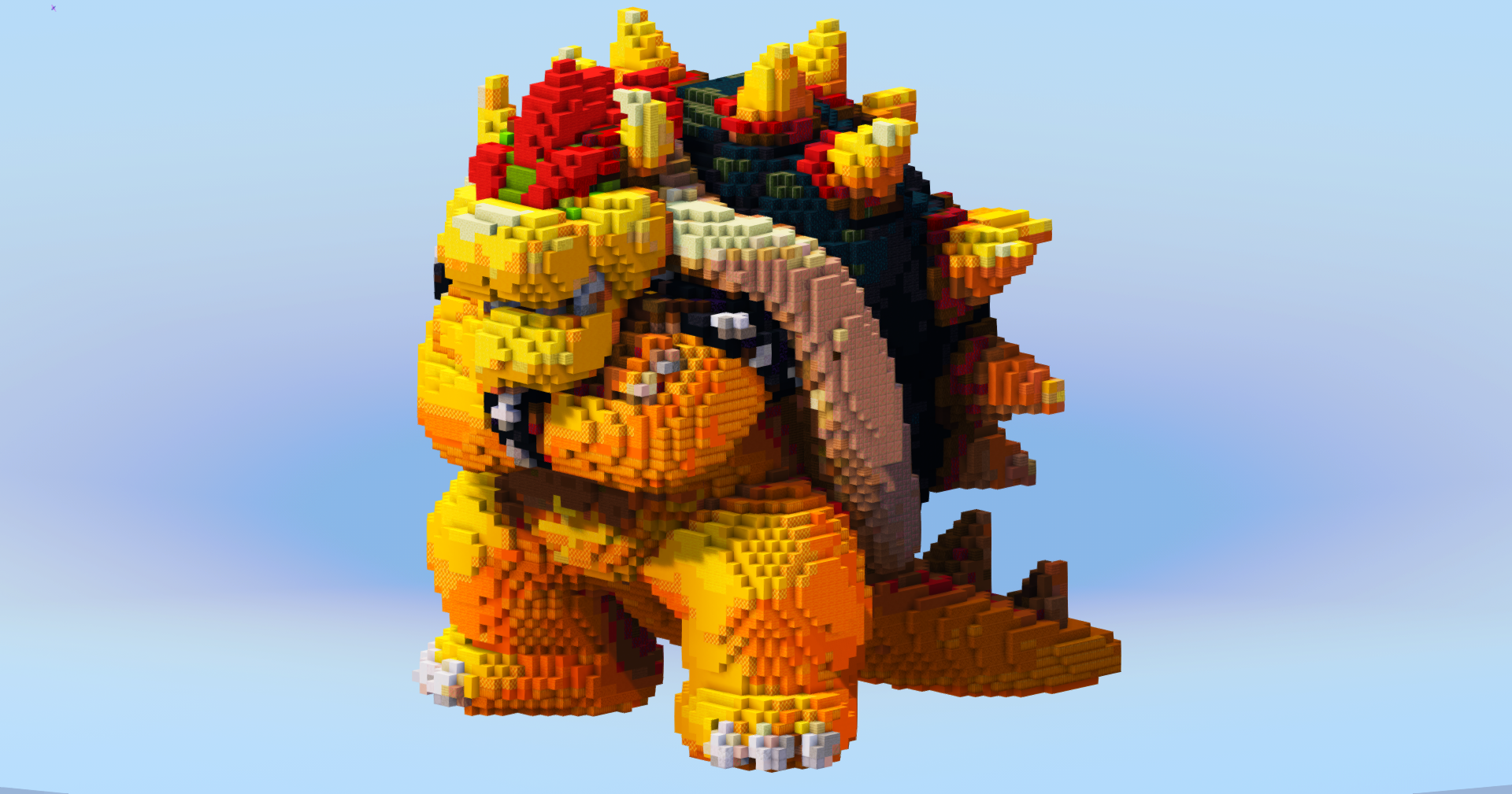 Bowser — Minecraft Build by LeonisBuilds