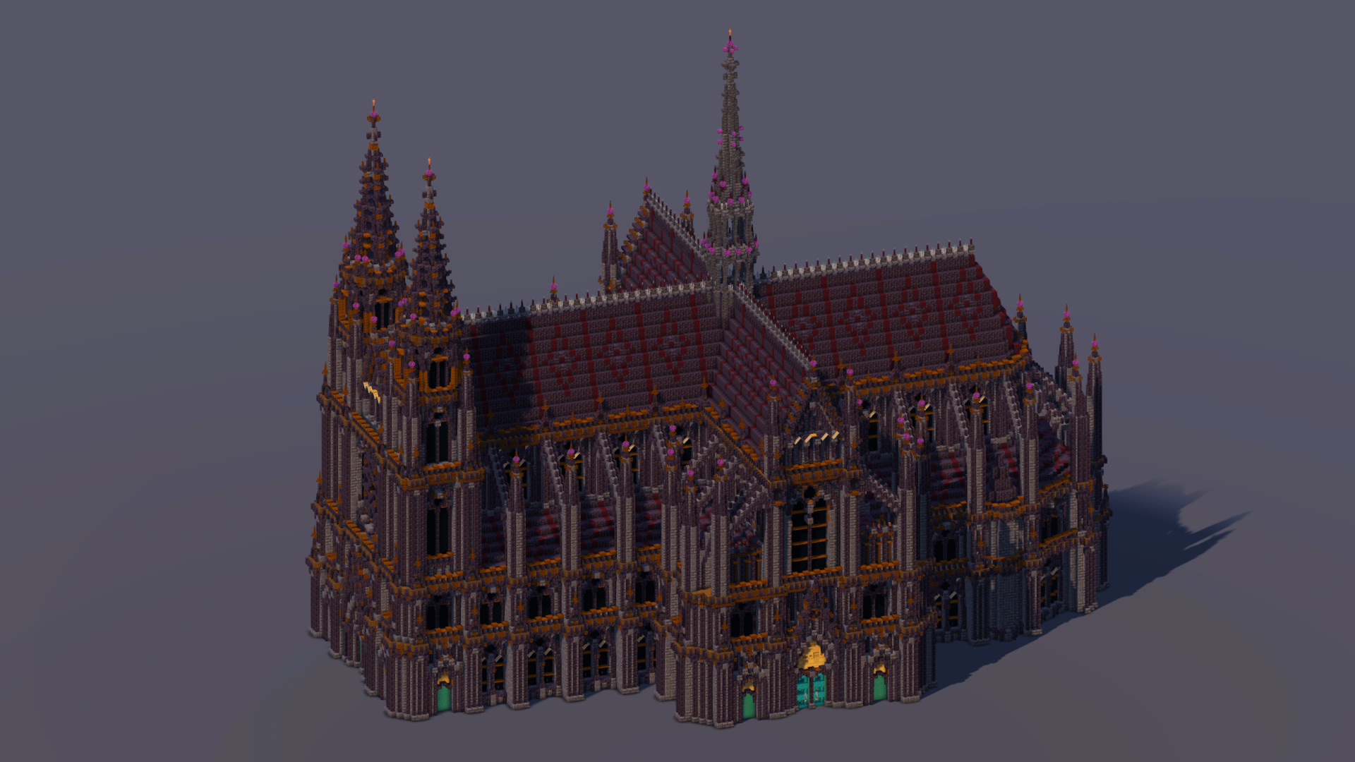 Blackstone Gothic Cathedral — Minecraft Build by MellowHat (3)