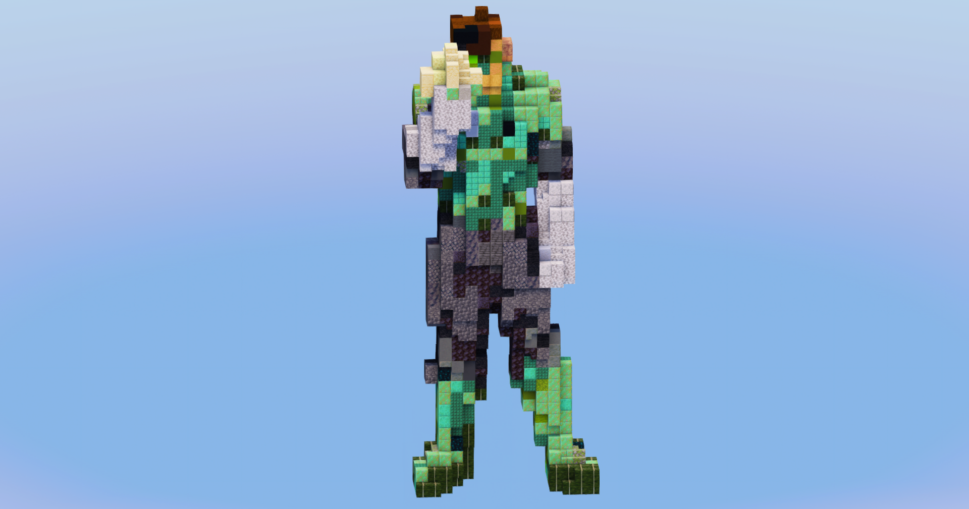 Green Lantern from DC Comics — Minecraft Build by LeonisBuilds (2)