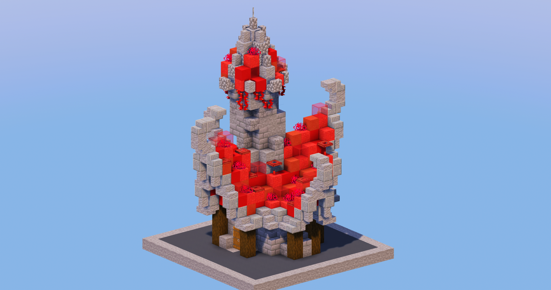 Evil Medieval Fantasy House 2 — Minecraft Build by LeonisBuilds (2)