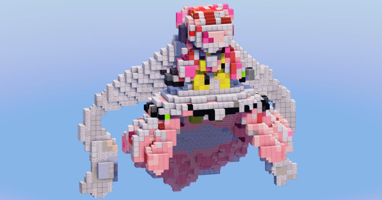 Mega Diancie from Pokemon — Minecraft Build by LeonisBuilds (2)