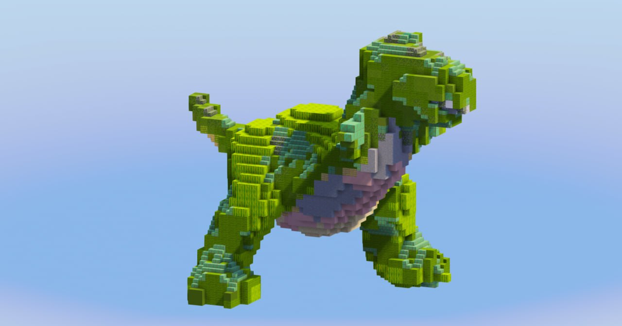 Rex from Disney Toy Story — Minecraft Build by LeonisBuilds (2)