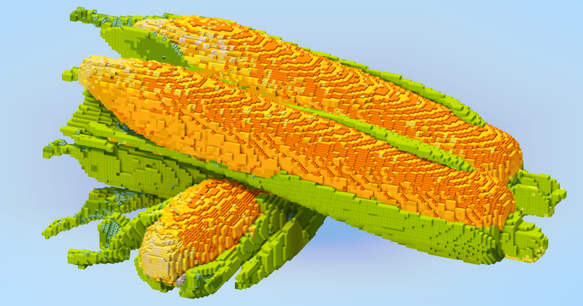 Corn — Minecraft Build by LeonisBuilds
