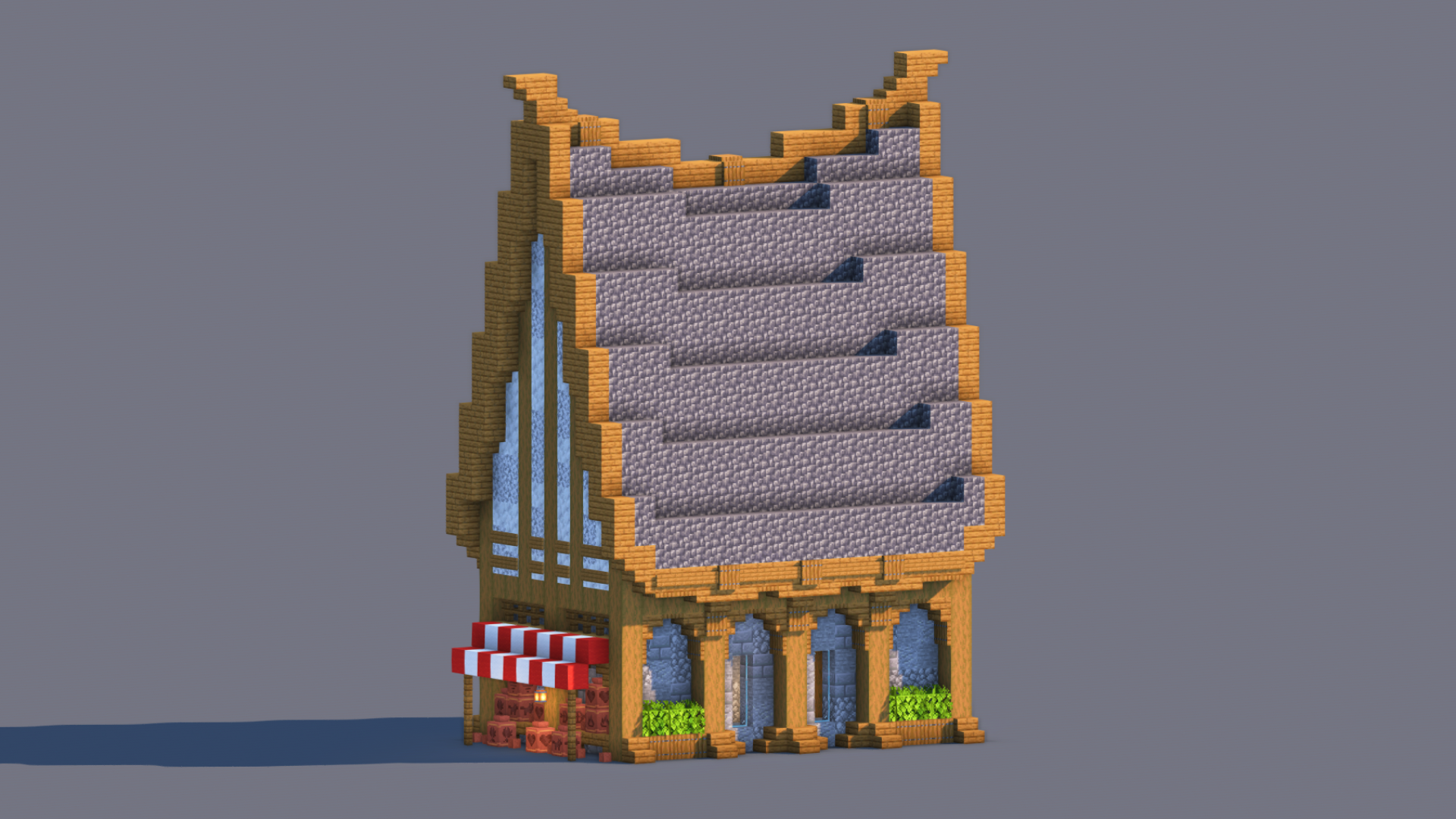 Medieval House – Fully Decorated Interior | Download — Minecraft Build by RaekonBuilds