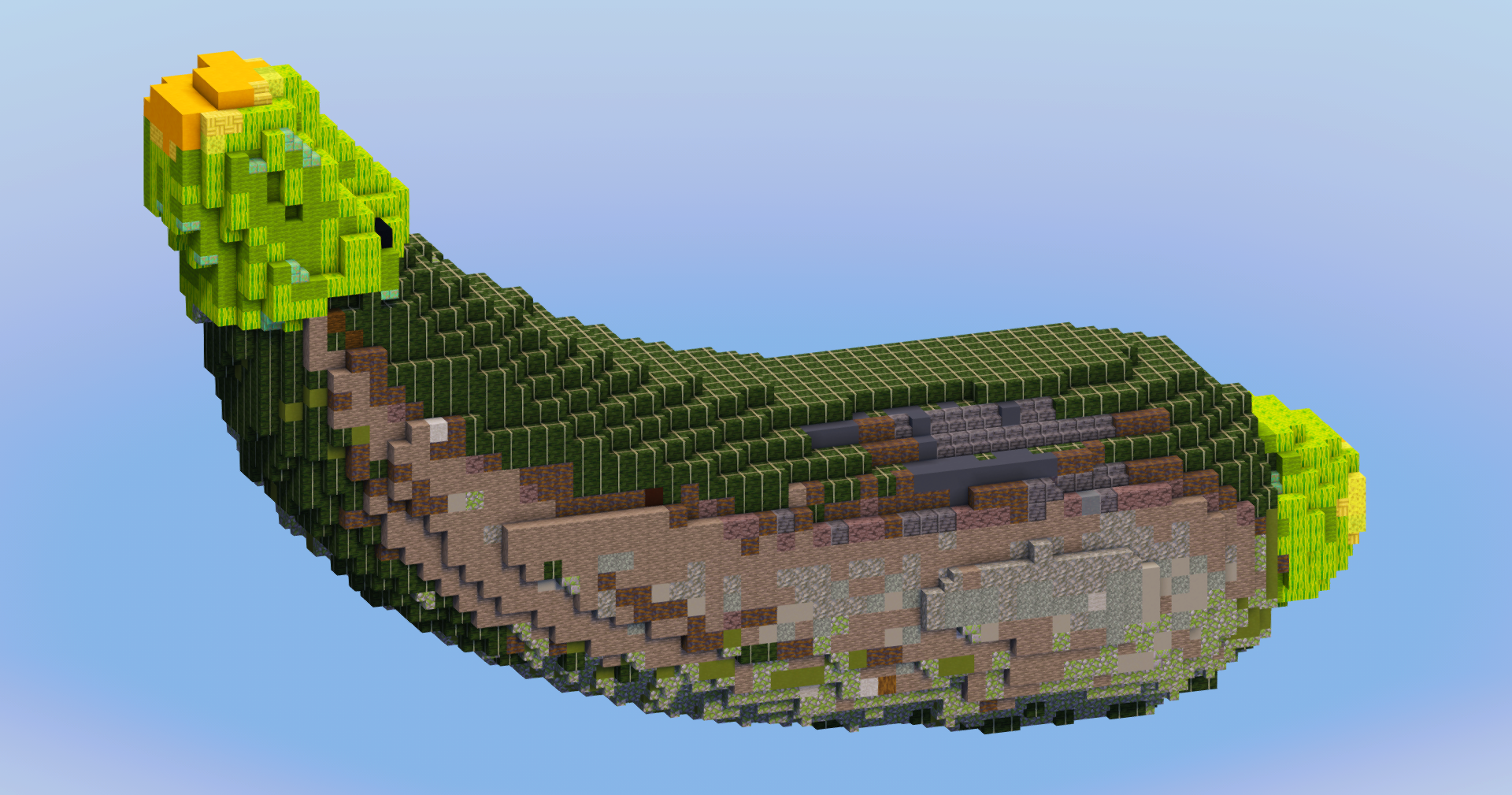 Zucchini Vegetable — Minecraft Build by LeonisBuilds (2)