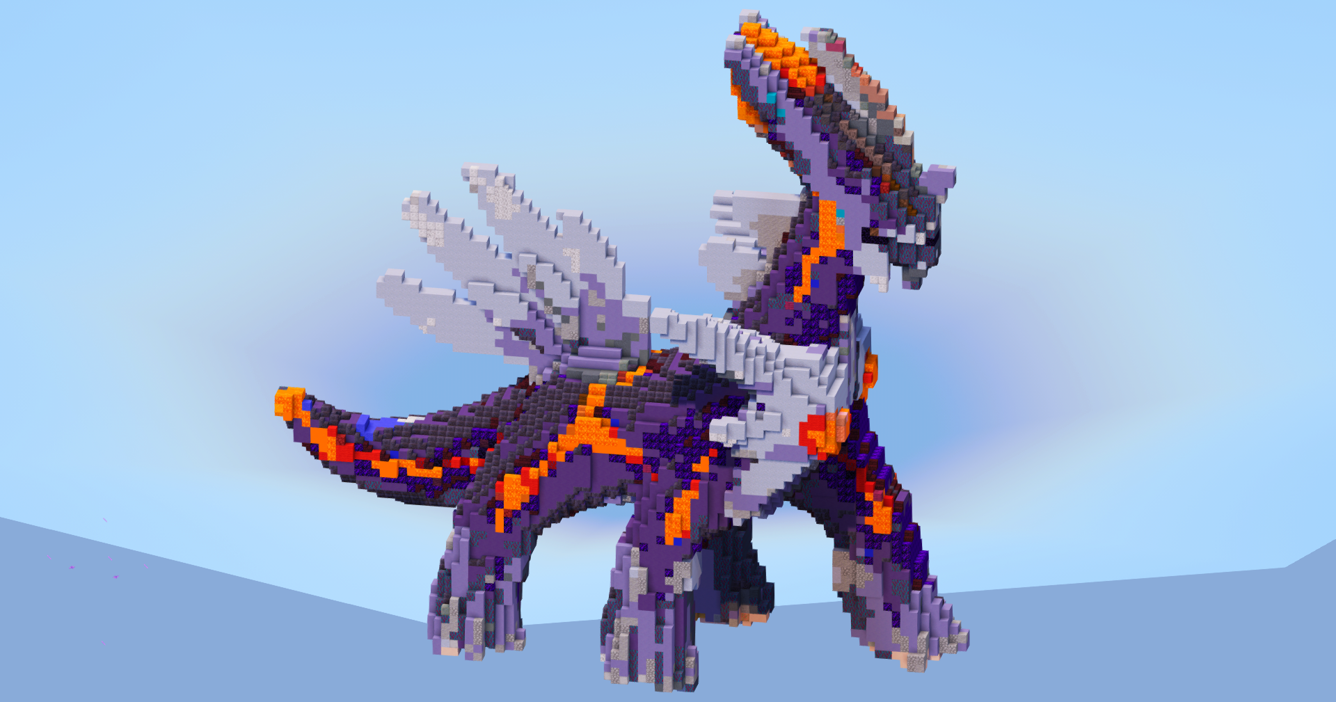 Dark Dialga — Minecraft Build by LeonisBuilds