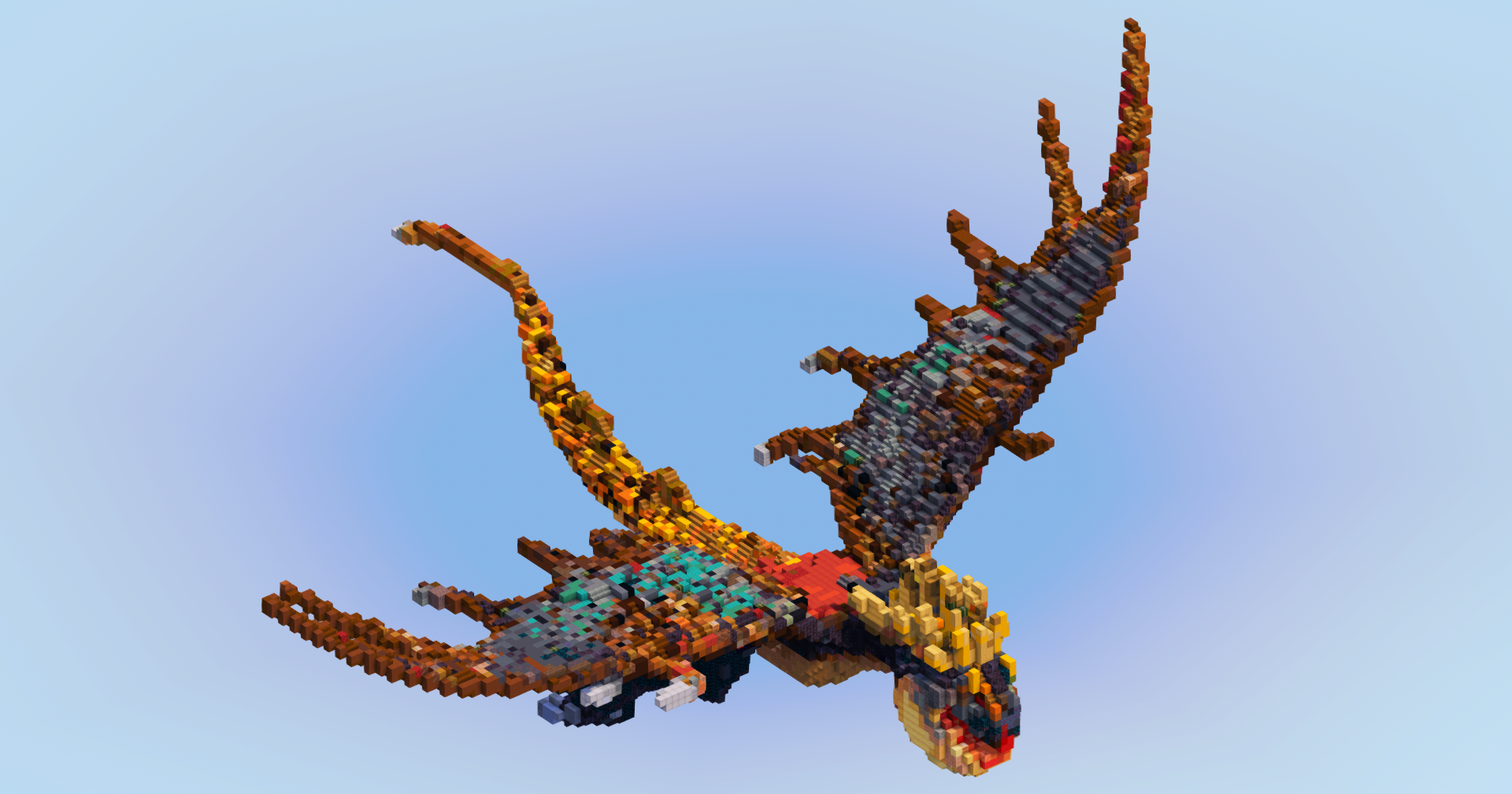 Stormfly - Deadly Nadder Dragon — Minecraft Build by LeonisBuilds (2)
