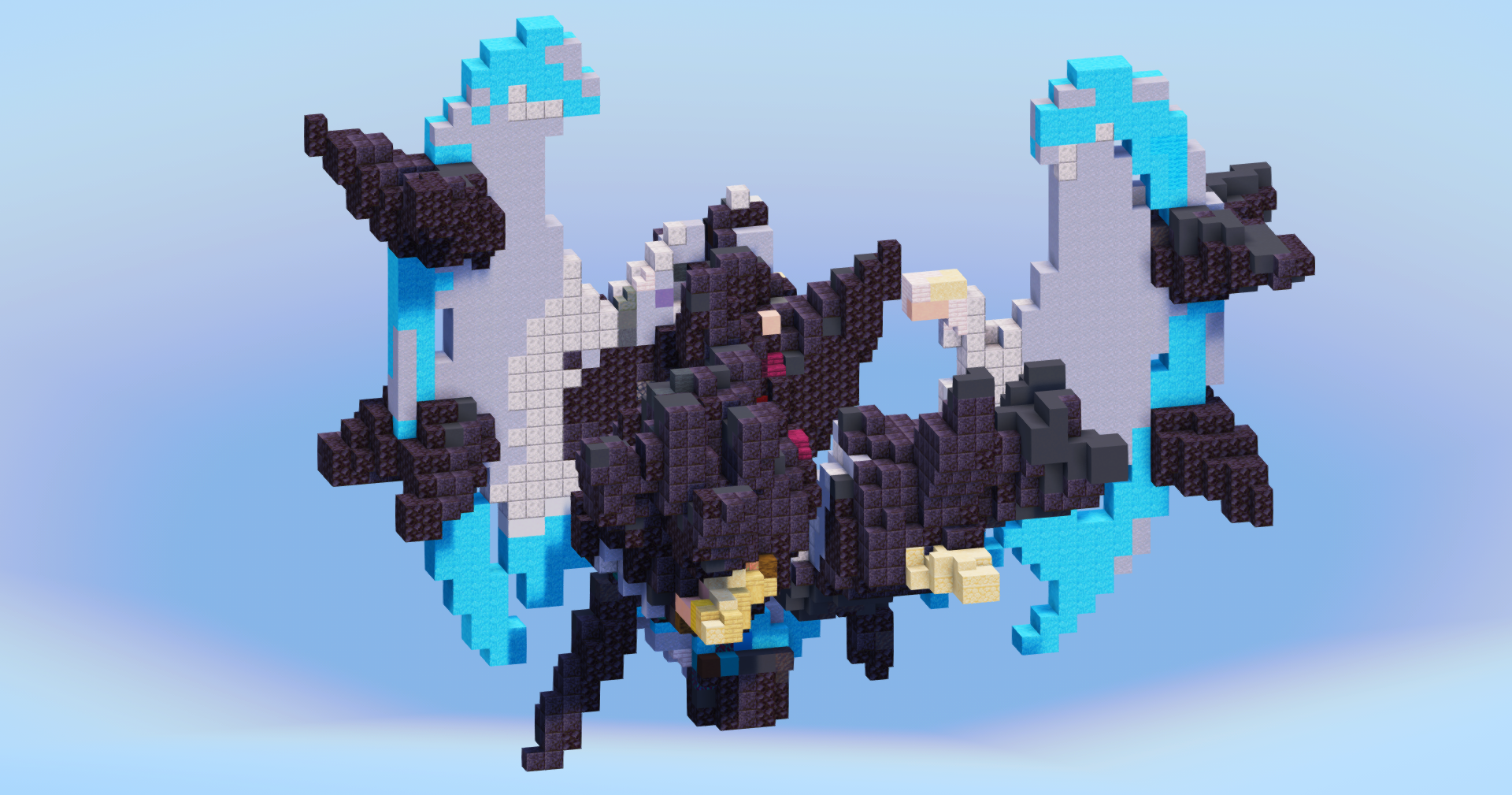Necrozma Dawn Wings from Pokemon — Minecraft Build by LeonisBuilds (2)