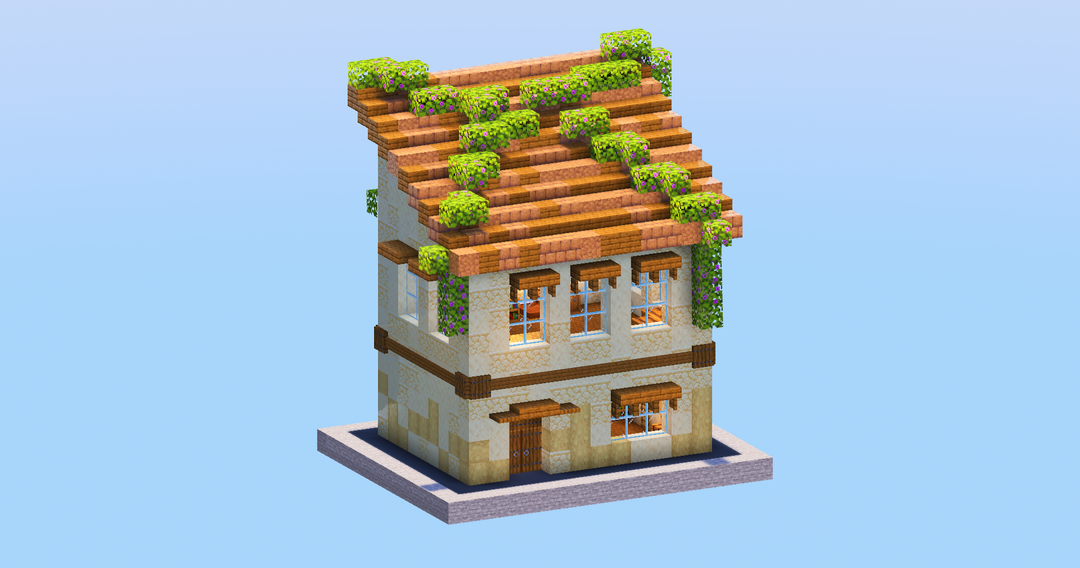 Italian House — Minecraft Build by LeonisBuilds