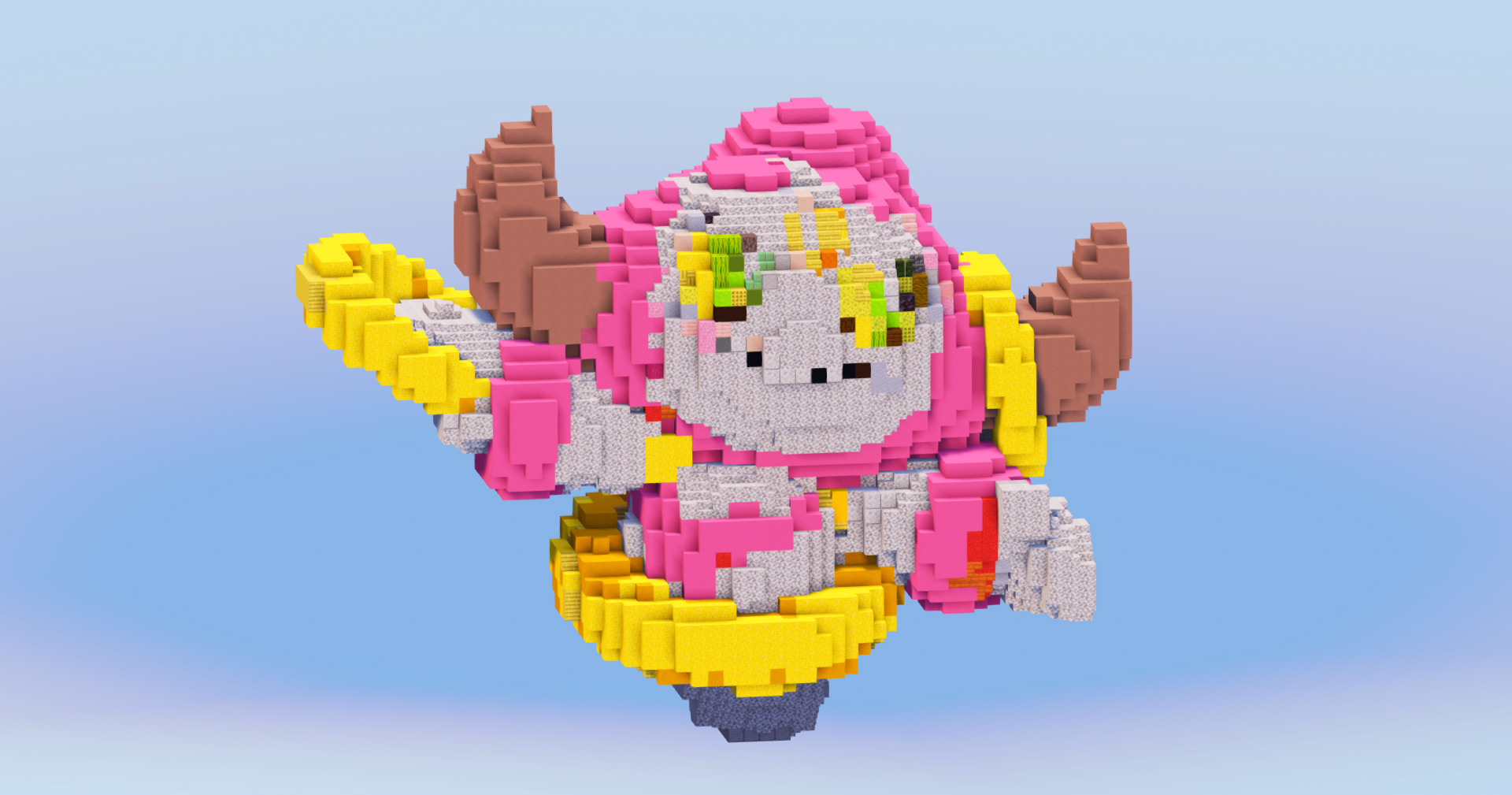 Confined Hoopa from Pokemon — Minecraft Build by LeonisBuilds