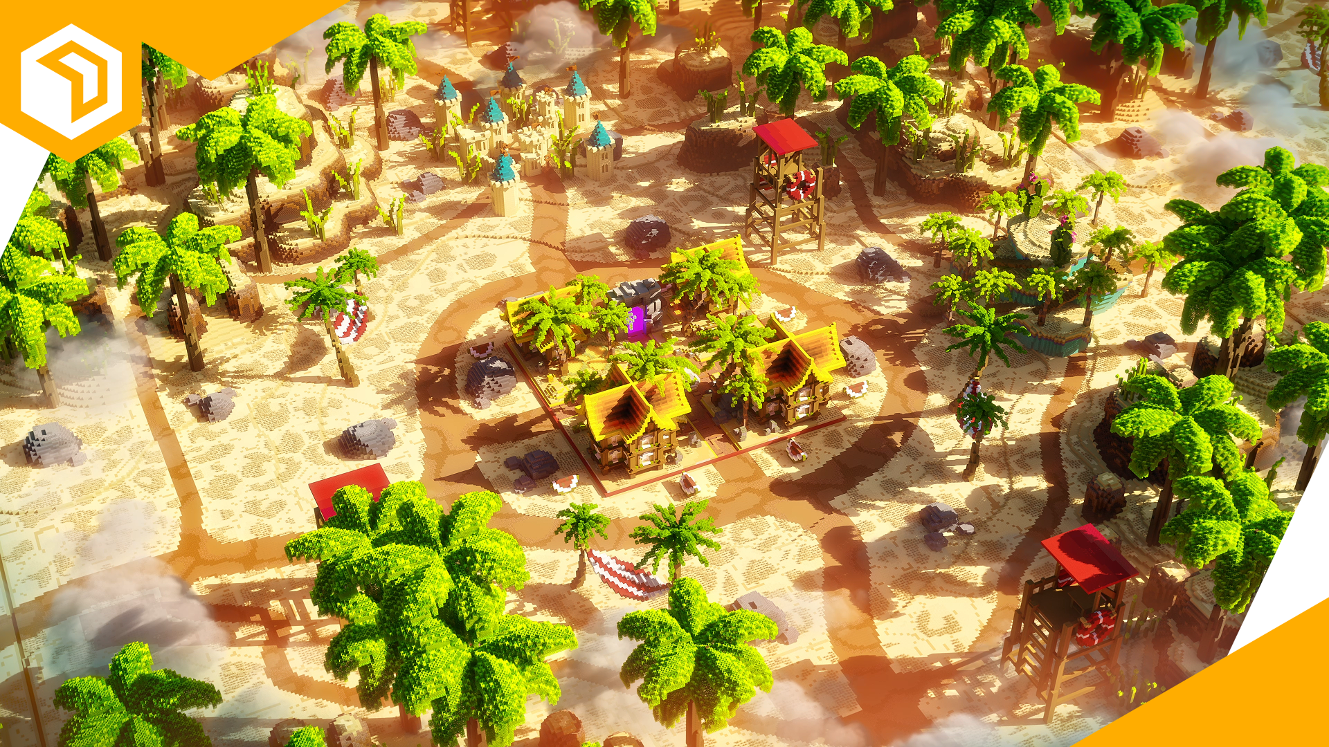 Summer Lifesteal with Warzone — Minecraft Build by OrioniX