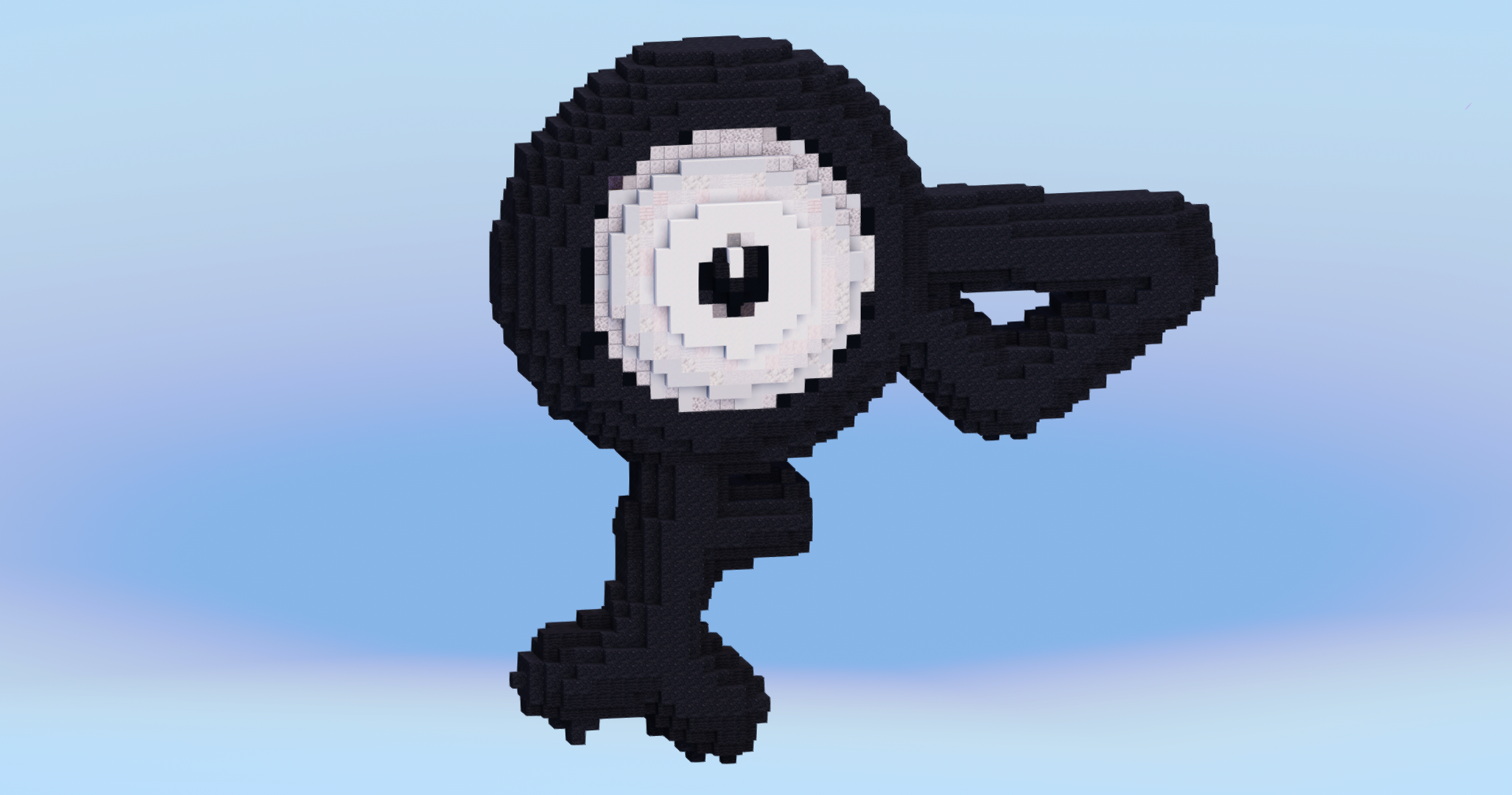 Unown F — Minecraft Build by LeonisBuilds