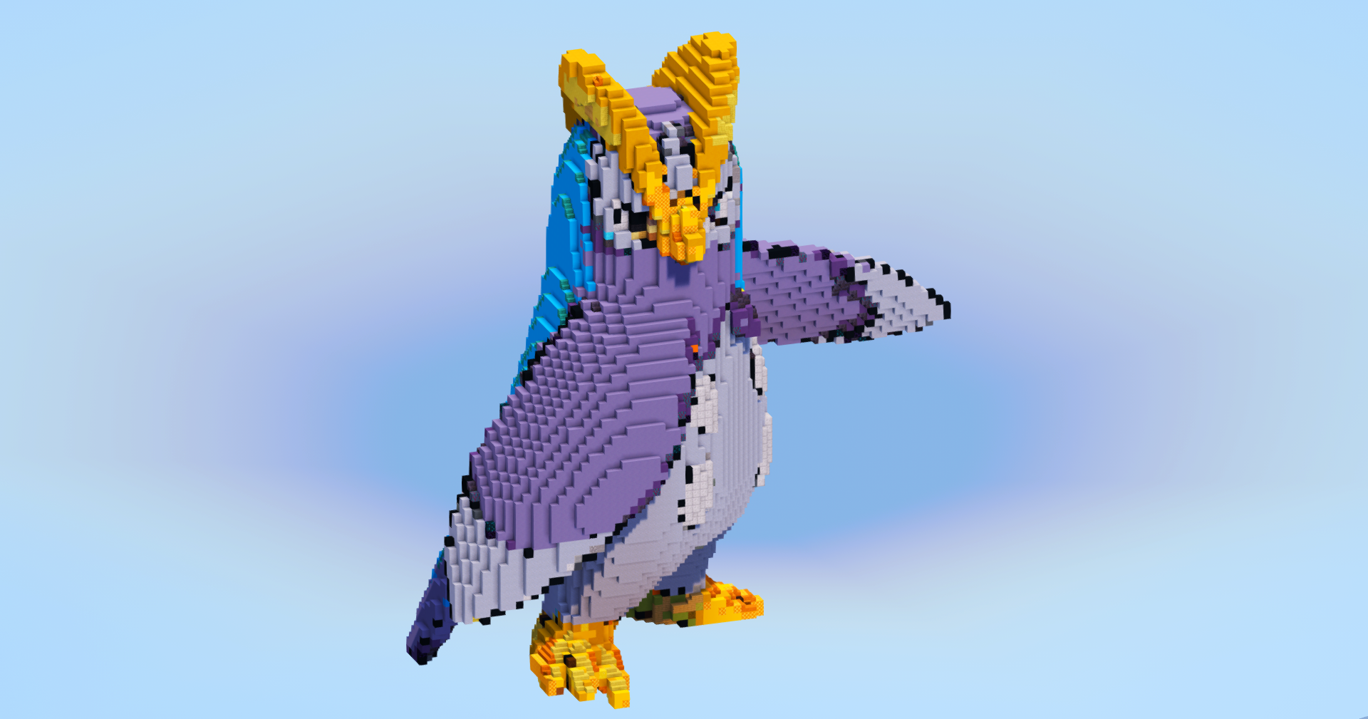 Prinplup — Minecraft Build by LeonisBuilds