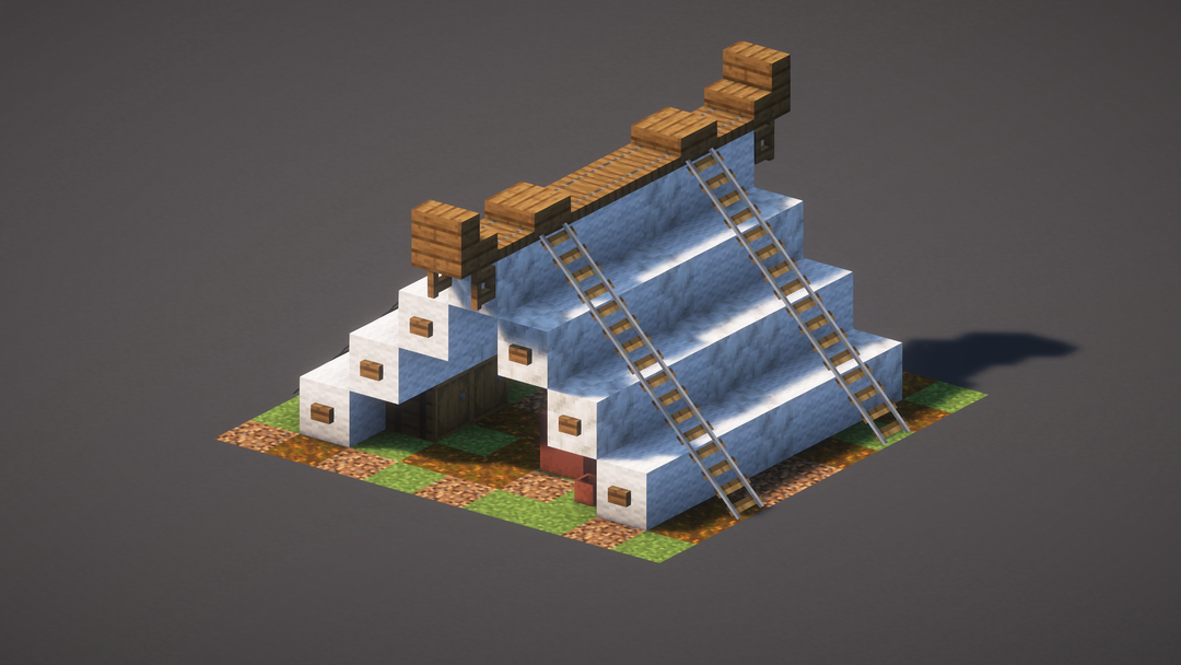 Medieval Tent — Minecraft Build by MellowHat