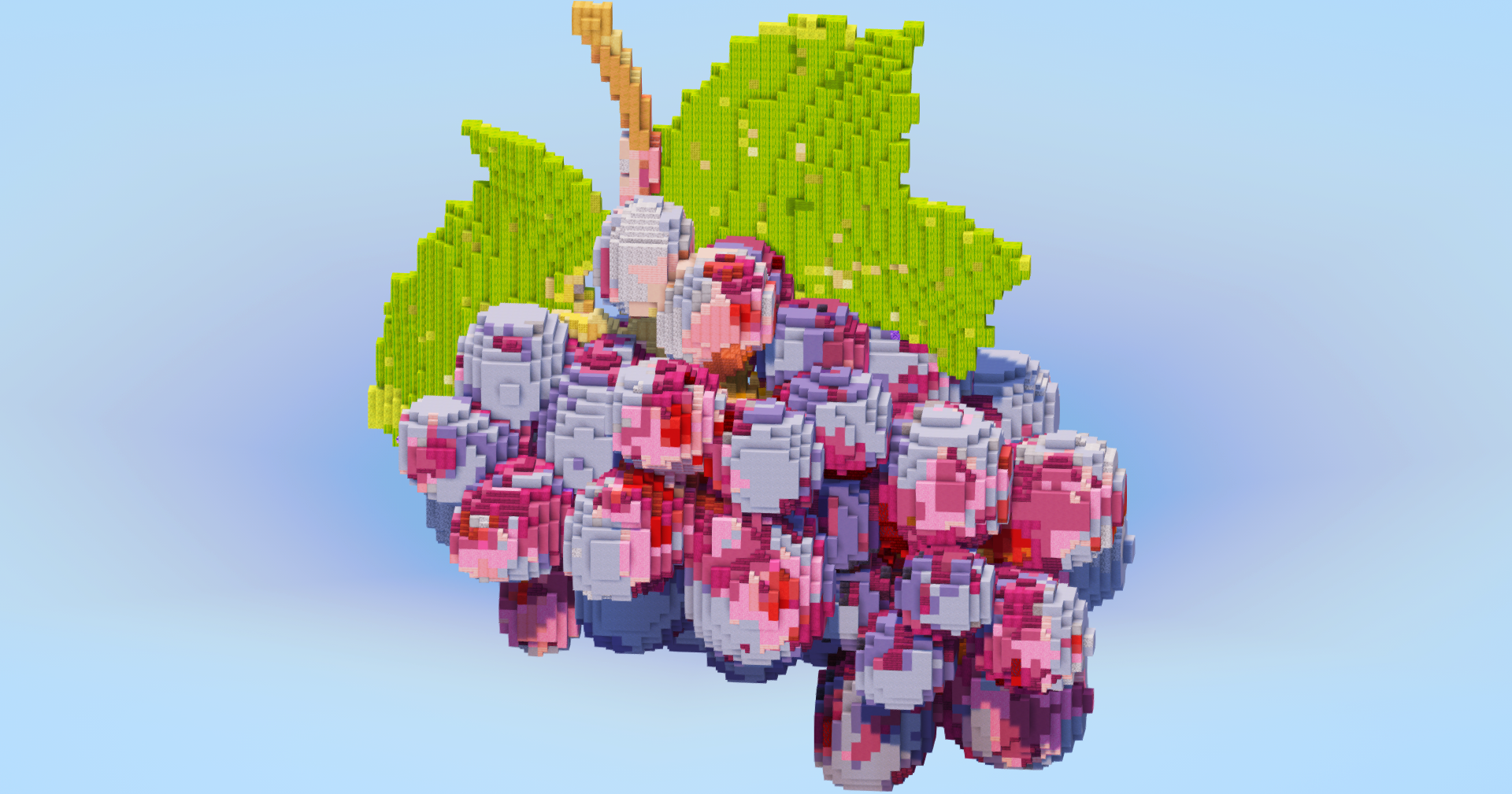 Red Grapes — Minecraft Build by LeonisBuilds (2)
