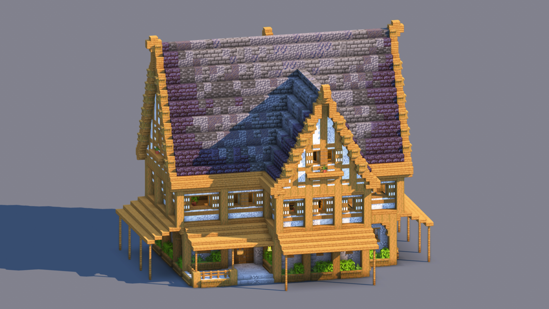 Medieval House – Fully Decorated Interior | Download — Minecraft Build by RaekonBuilds