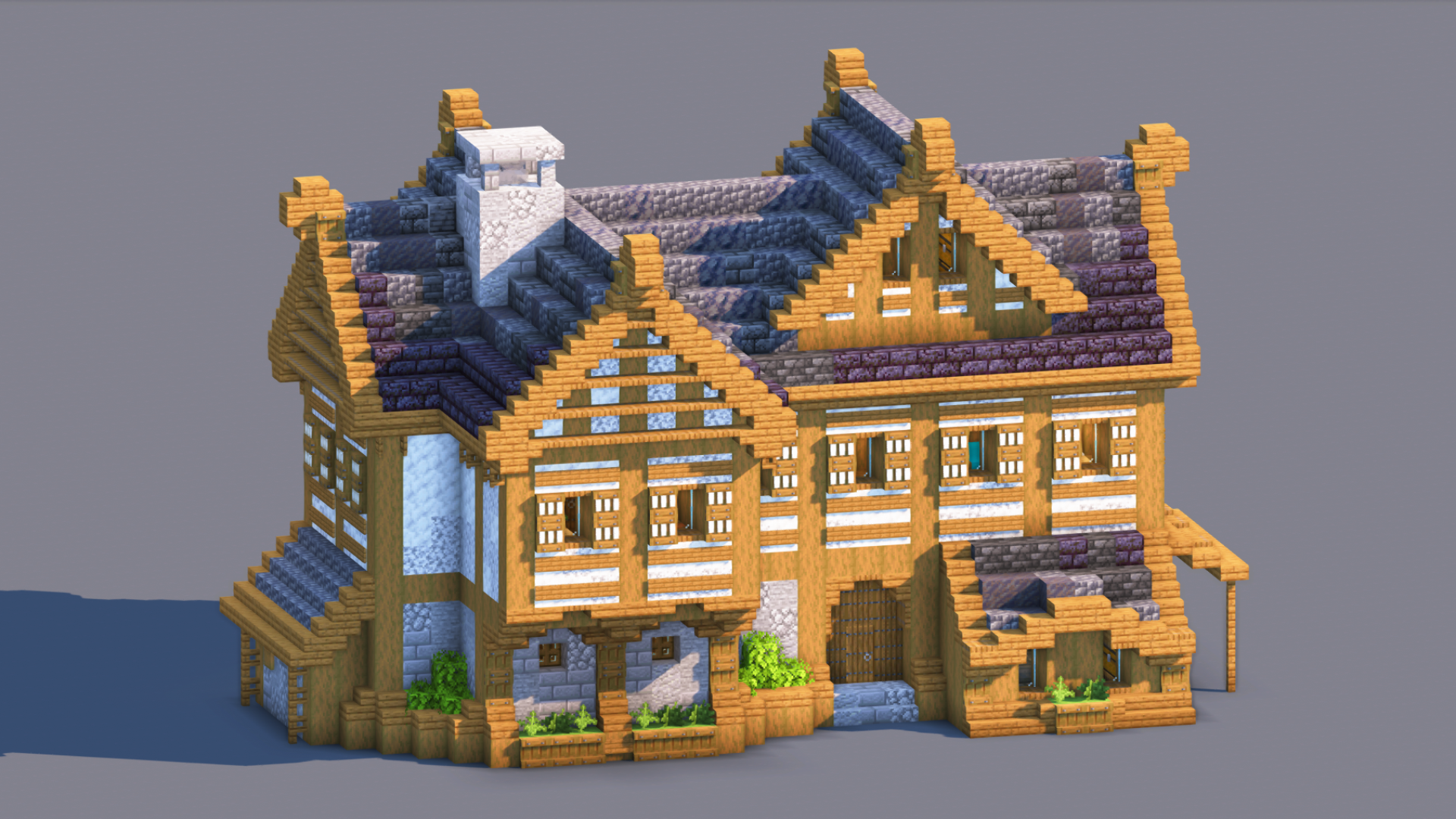 Medieval House – Fully Decorated Interior | Download — Minecraft Build by RaekonBuilds
