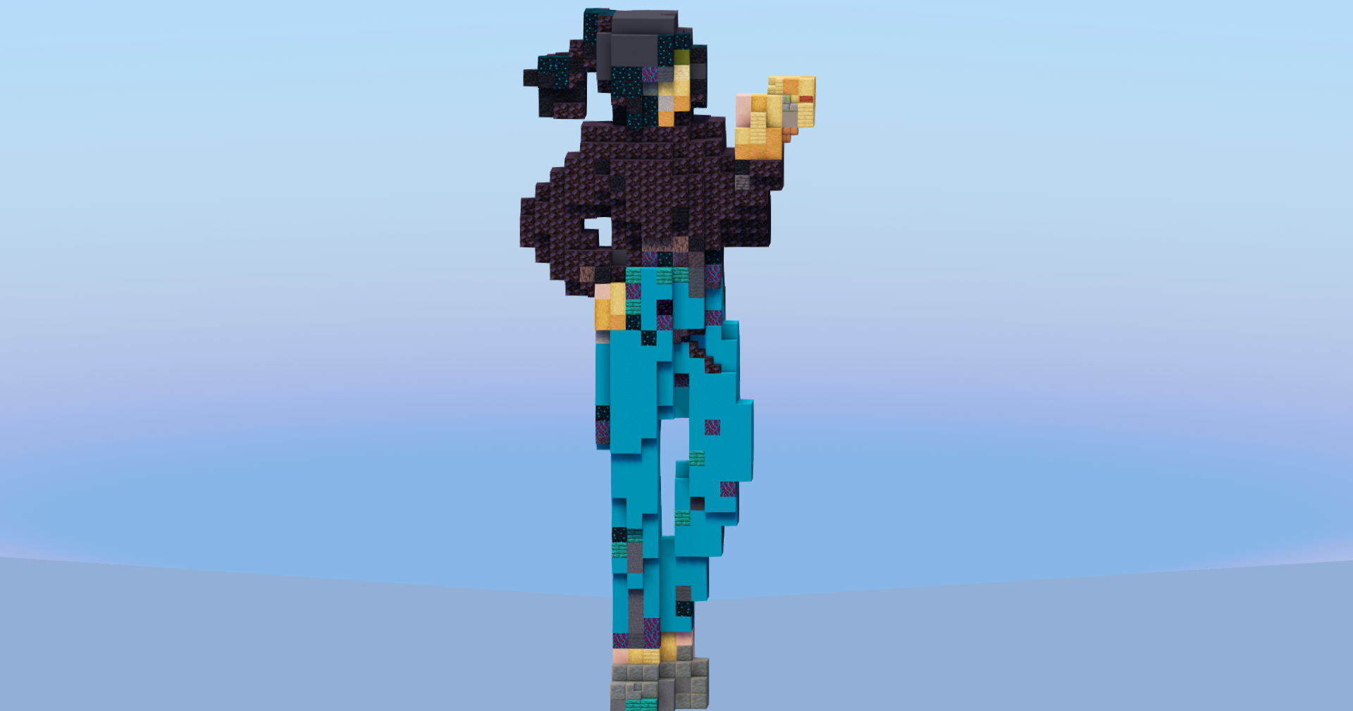 Maki Zenin from Jujutsu Kaizen — Minecraft Build by LeonisBuilds (2)