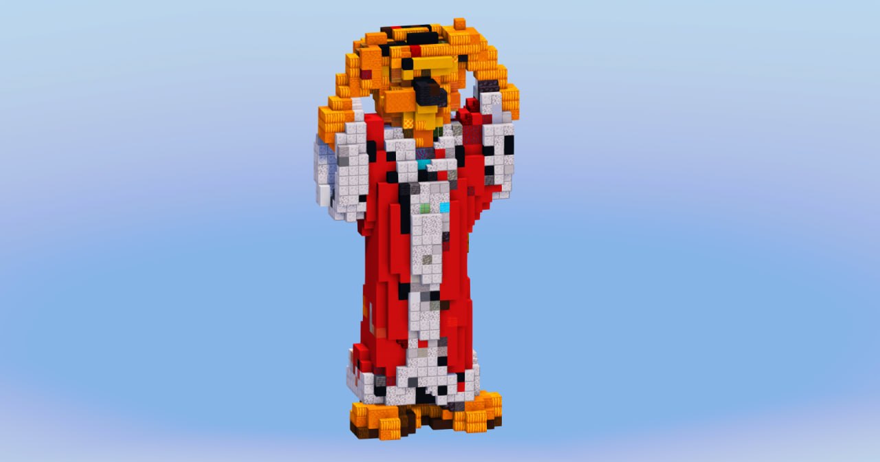 Prince John from Disney Robin Hood — Minecraft Build by LeonisBuilds