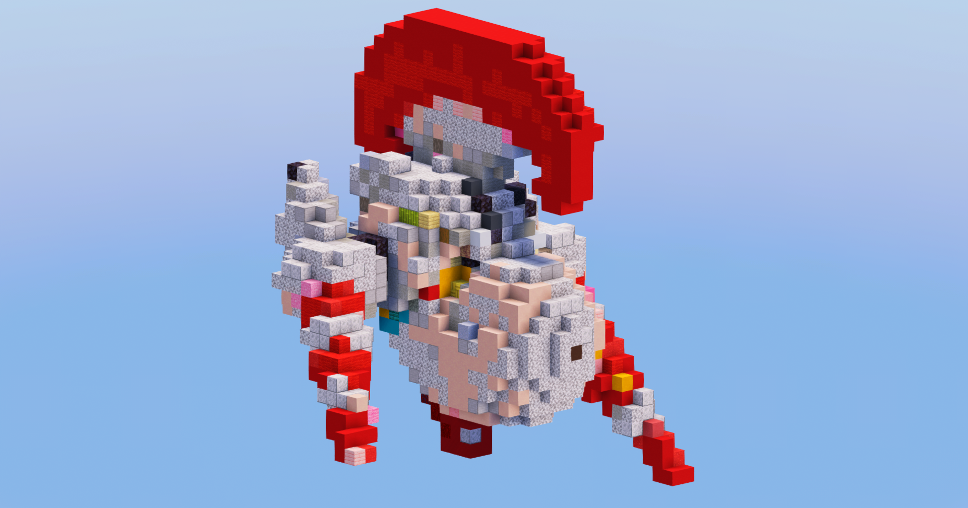 Accelgor from Pokemon — Minecraft Build by LeonisBuilds (2)