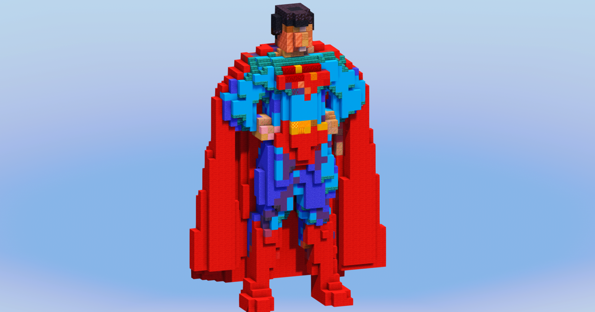 Superman from DC Comics — Minecraft Build by LeonisBuilds (3)