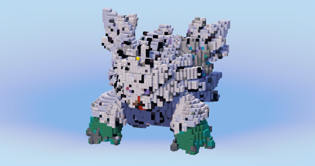Mega Abomasnow — Minecraft Build by LeonisBuilds