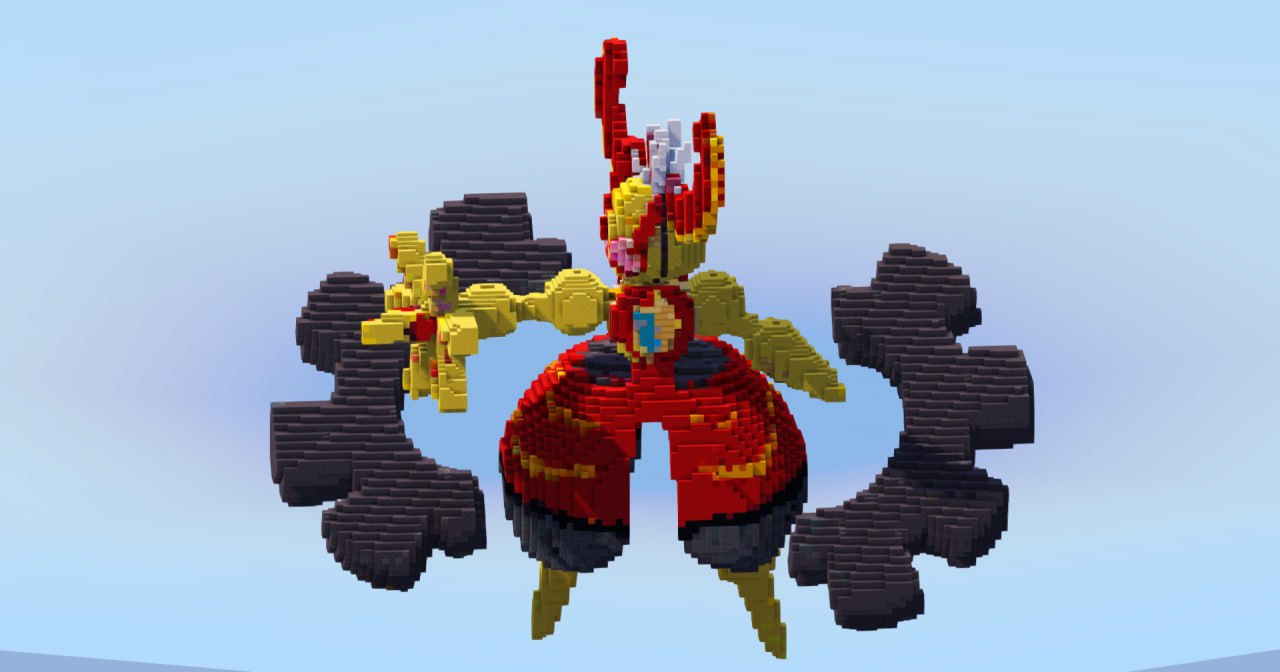 Mega Magearna — Minecraft Build by LeonisBuilds