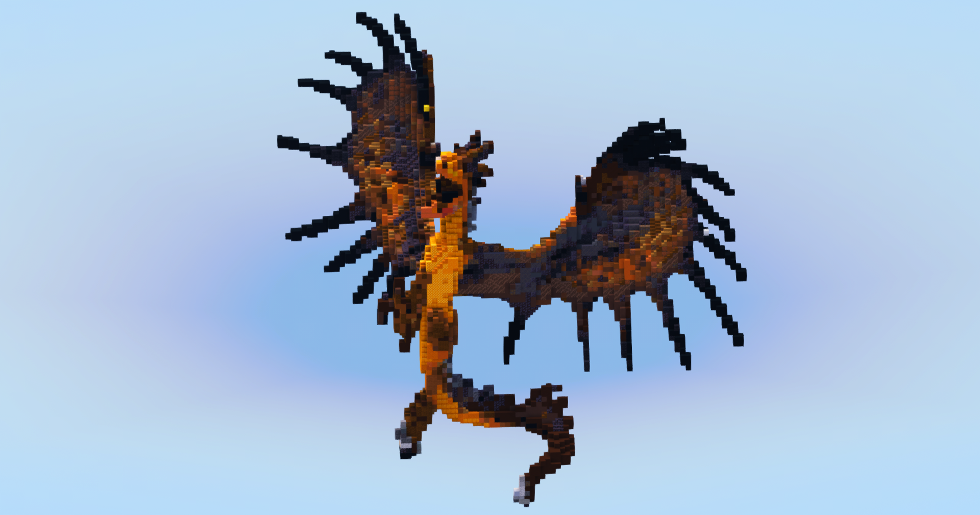 Hookfang - Monstrous Nightmare Dragon — Minecraft Build by LeonisBuilds (2)