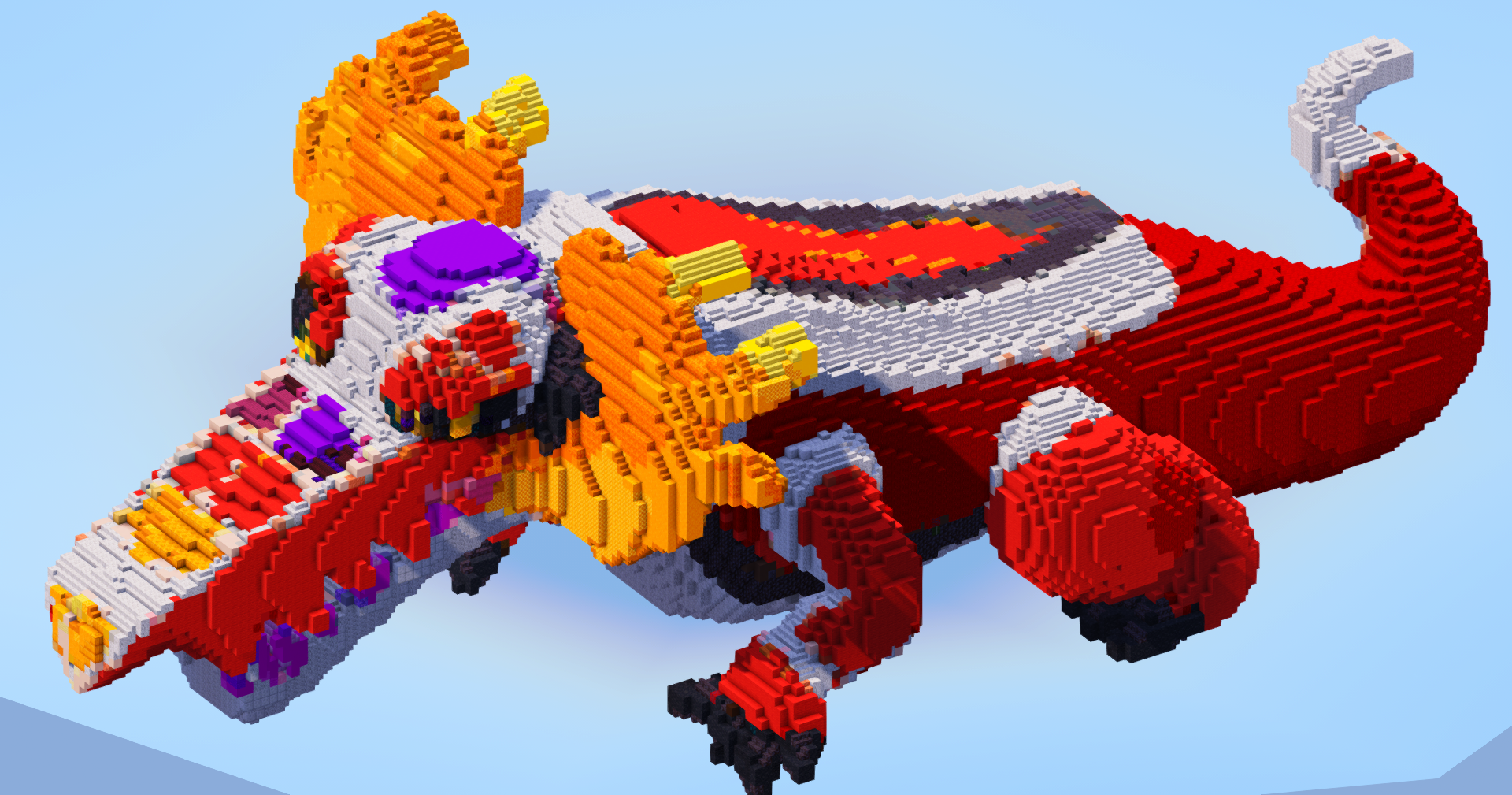 Skeledirge — Minecraft Build by LeonisBuilds