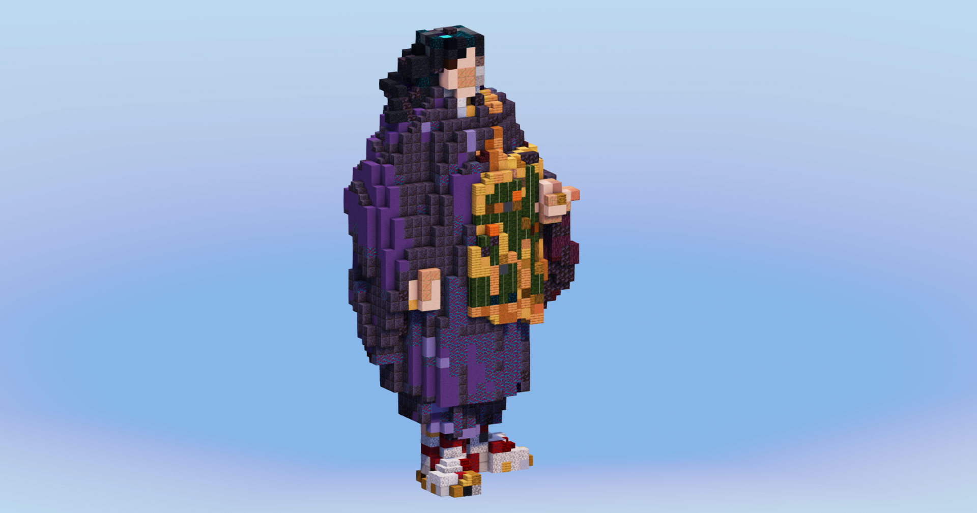 Suguru Geto from Jujutsu Kaizen — Minecraft Build by LeonisBuilds