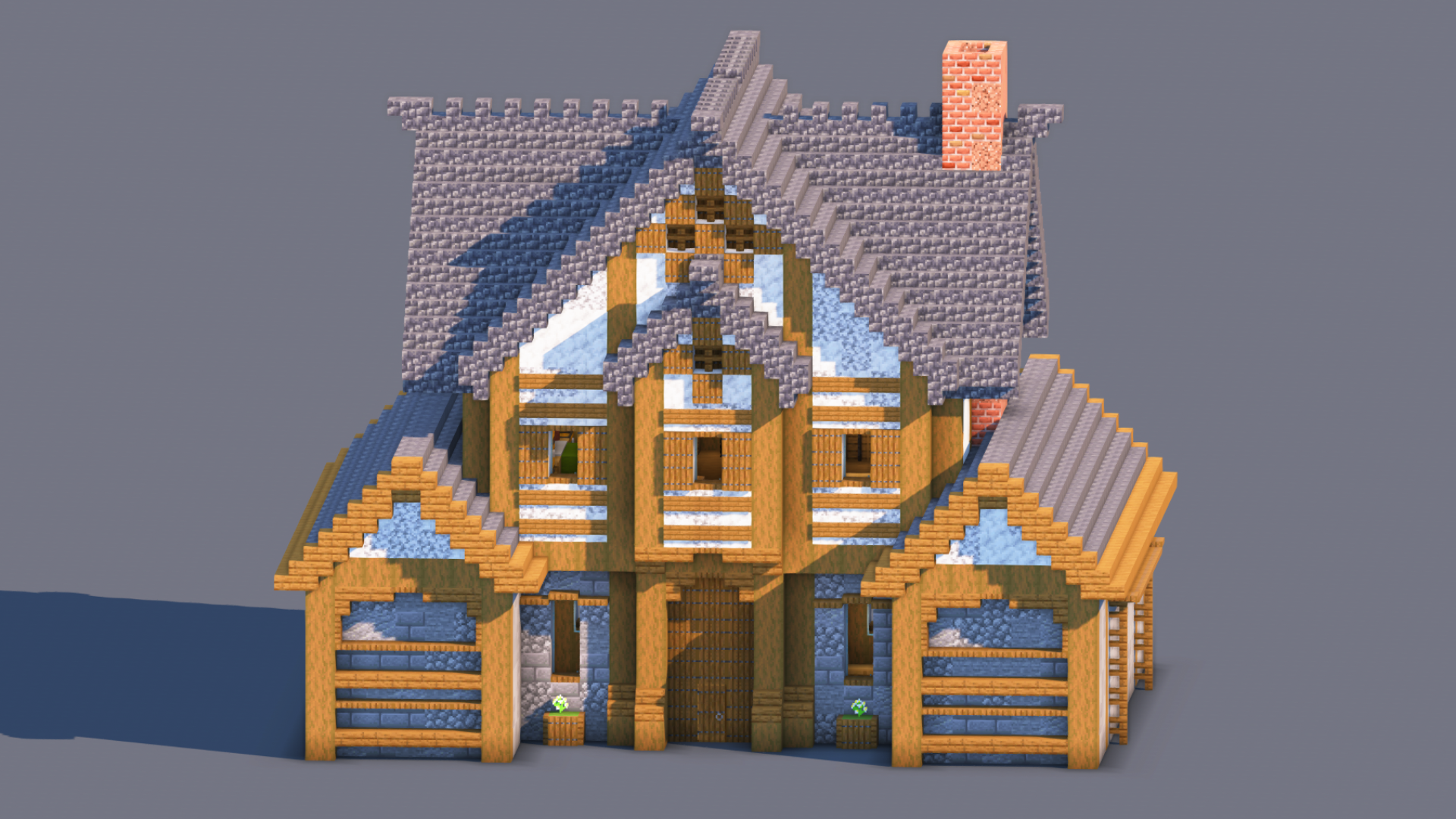 Medieval House – Fully Decorated Interior | Download — Minecraft Build by RaekonBuilds