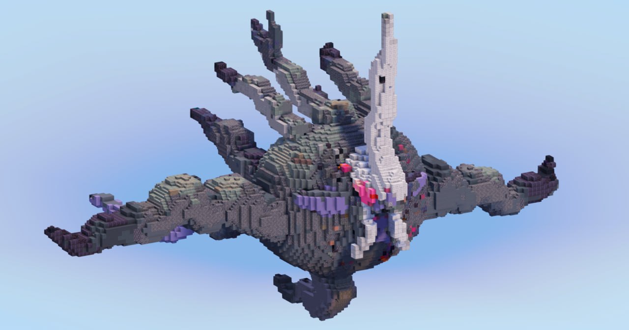 Mega Darkrai — Minecraft Build by LeonisBuilds (2)