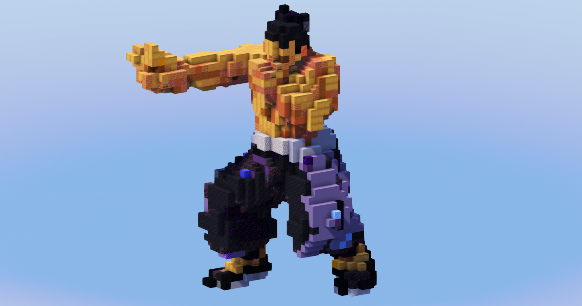 Aoi Todo from Jujutsu Kaizen — Minecraft Build by LeonisBuilds (2)