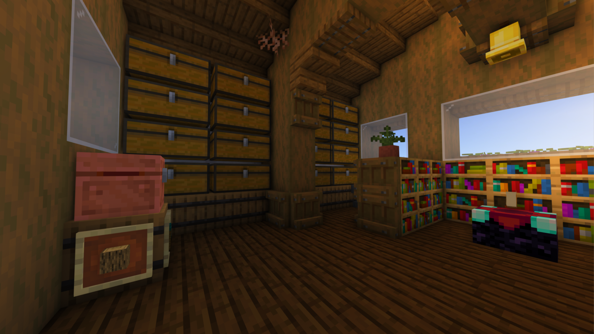 Compact Storage & Enchanting House | Fully Furnished Interior — Minecraft Build by RaekonBuilds (5)