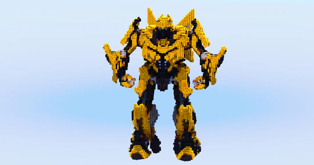 Transformers Characters in Minecraft