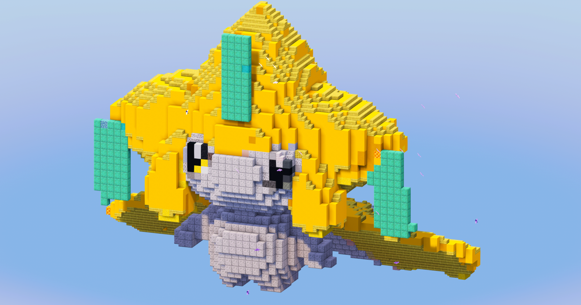 Jirachi from Pokemon — Minecraft Build by LeonisBuilds